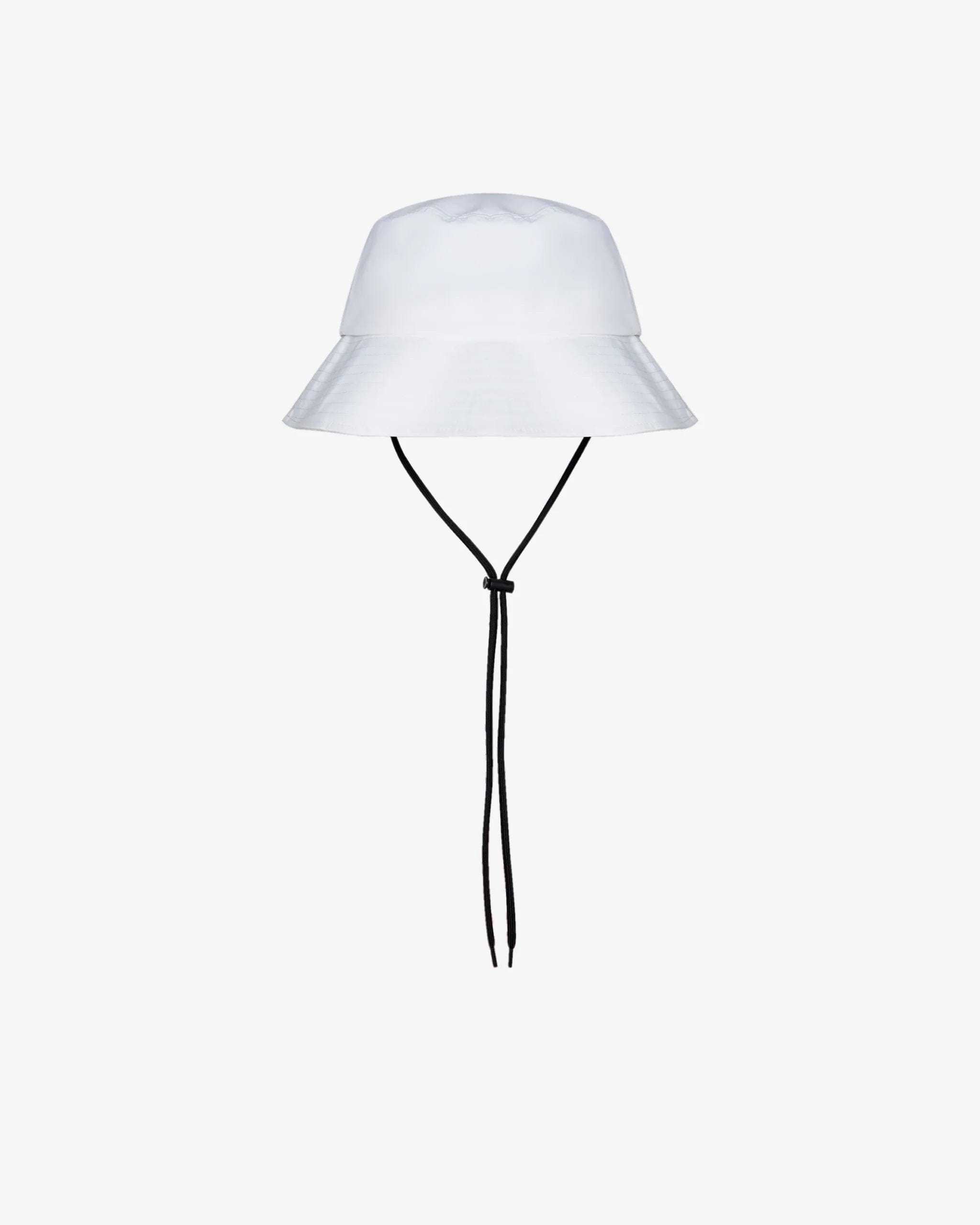 Malbon Golf Icons Bucket Hat White