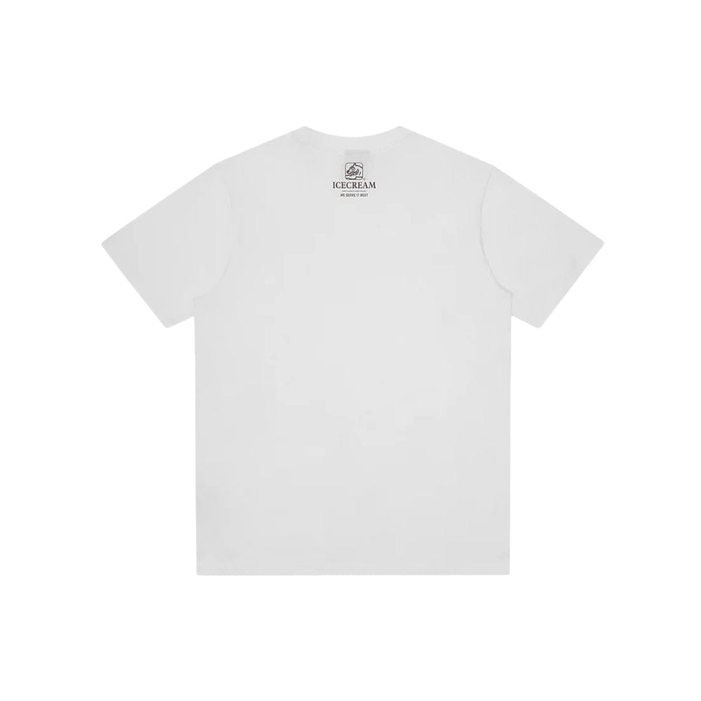 Icecream Serve It Best T - Shirt - White