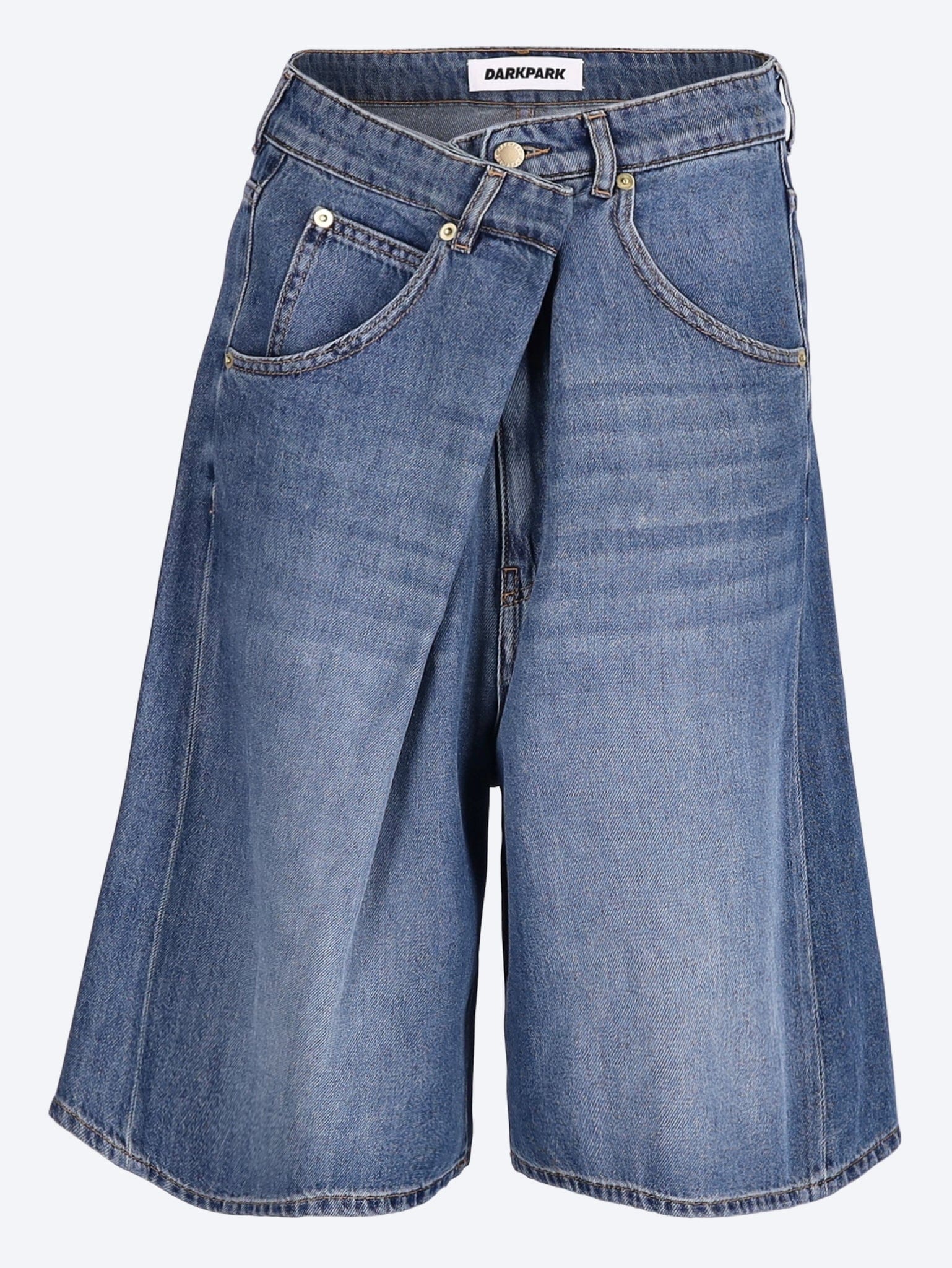 Darkpark Ines fold over tencel shorts