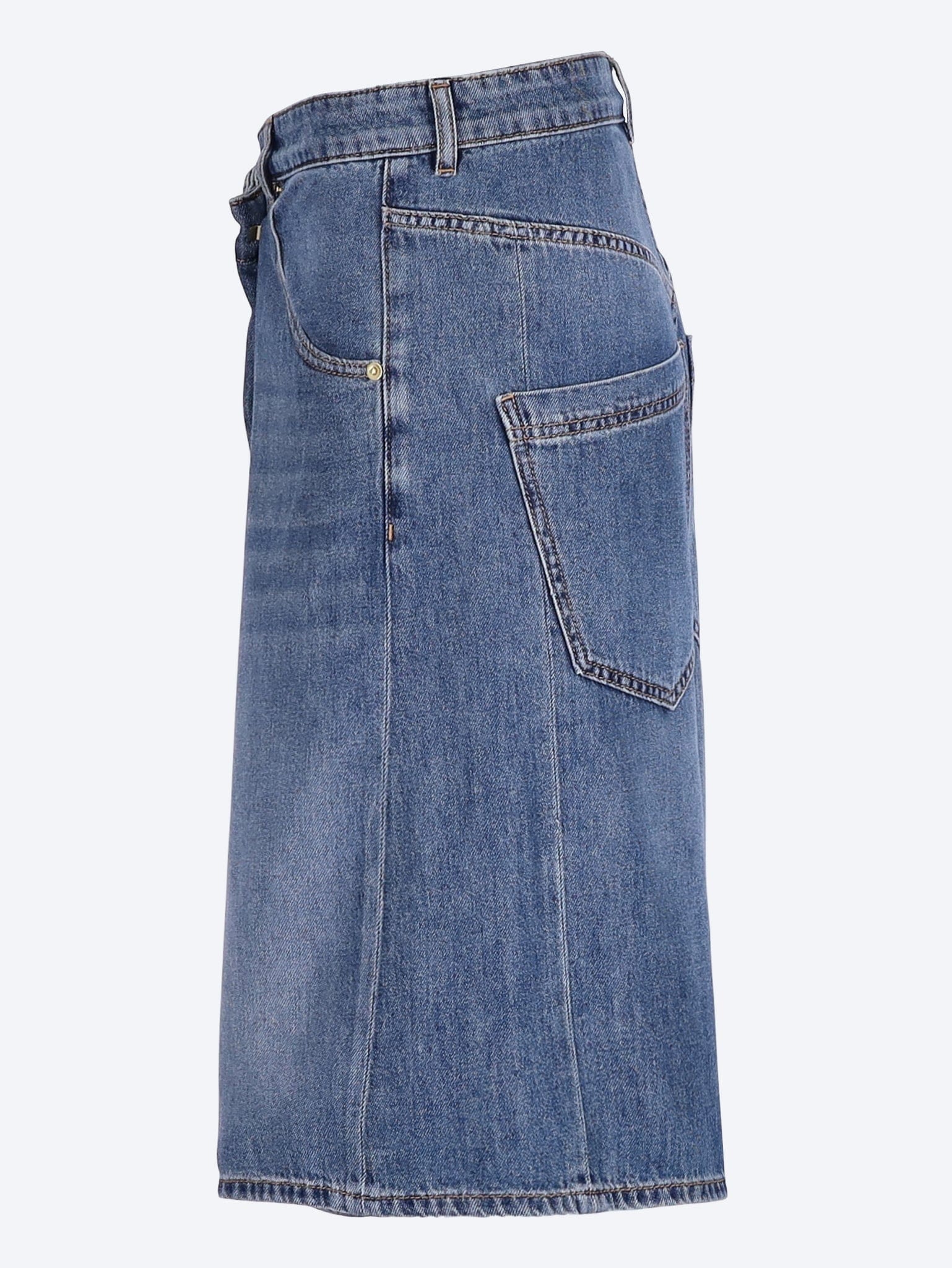 Darkpark Ines fold over tencel shorts