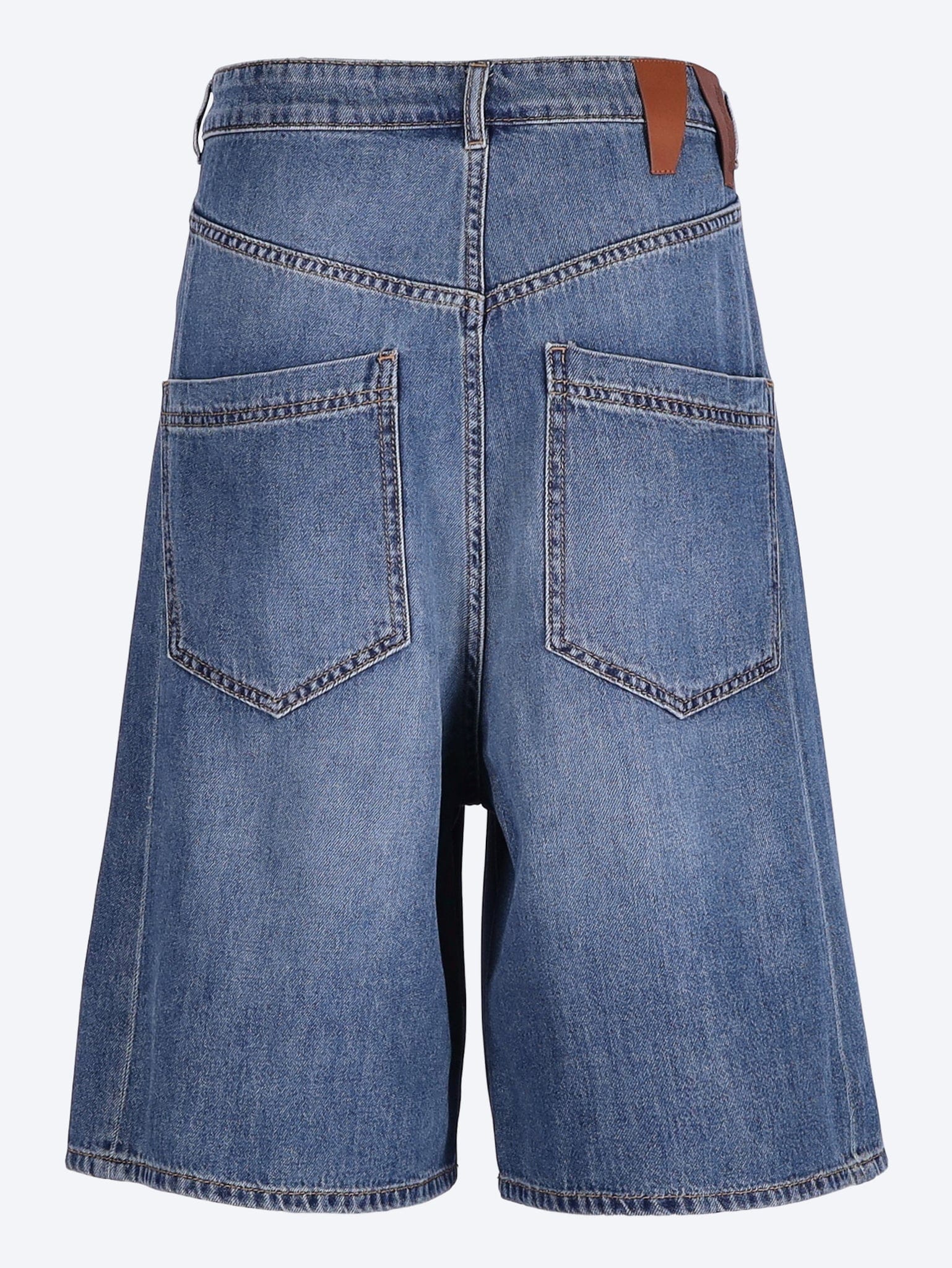 Darkpark Ines fold over tencel shorts