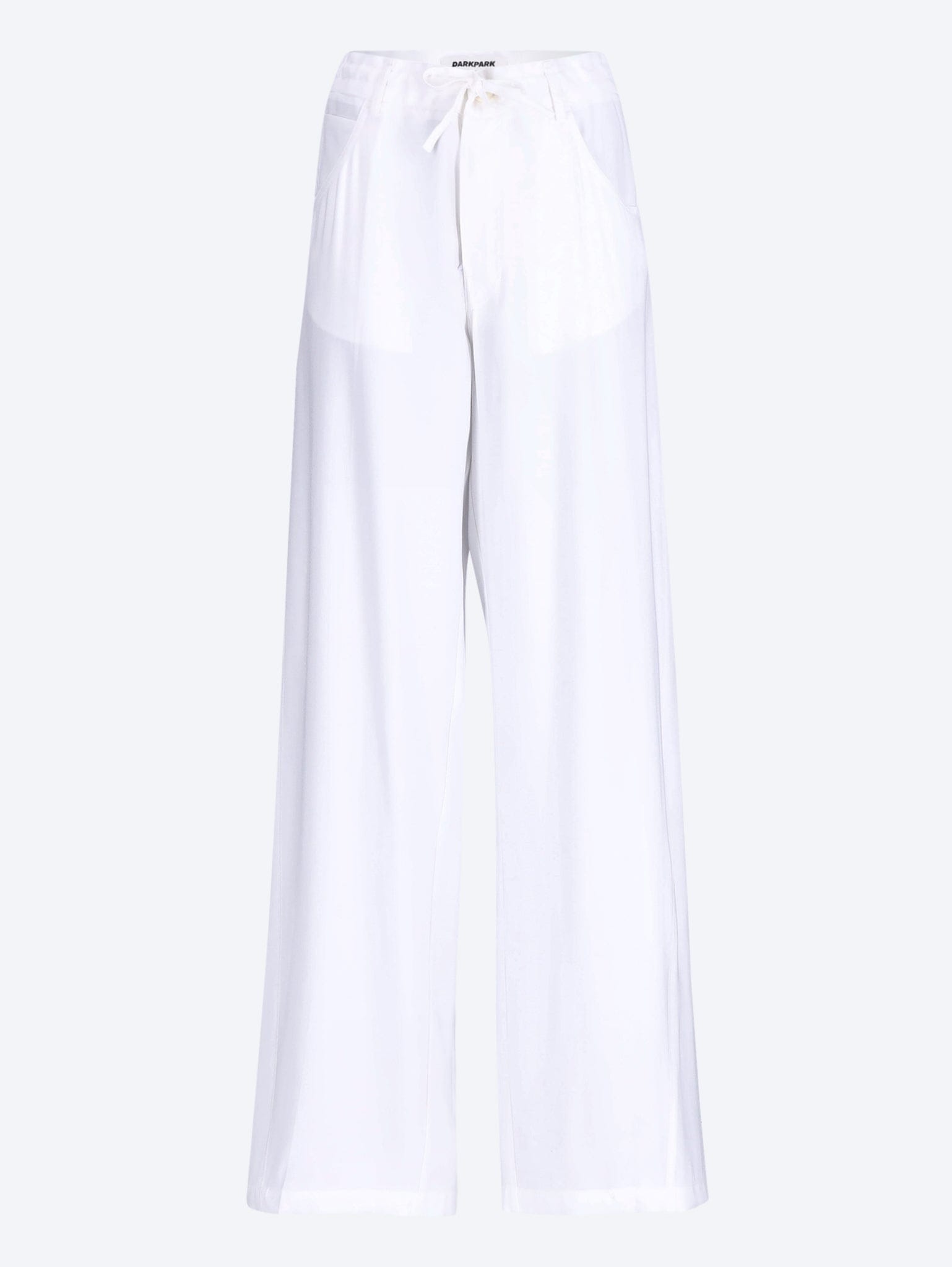 Darkpark Iris viscose twill paper bags pants