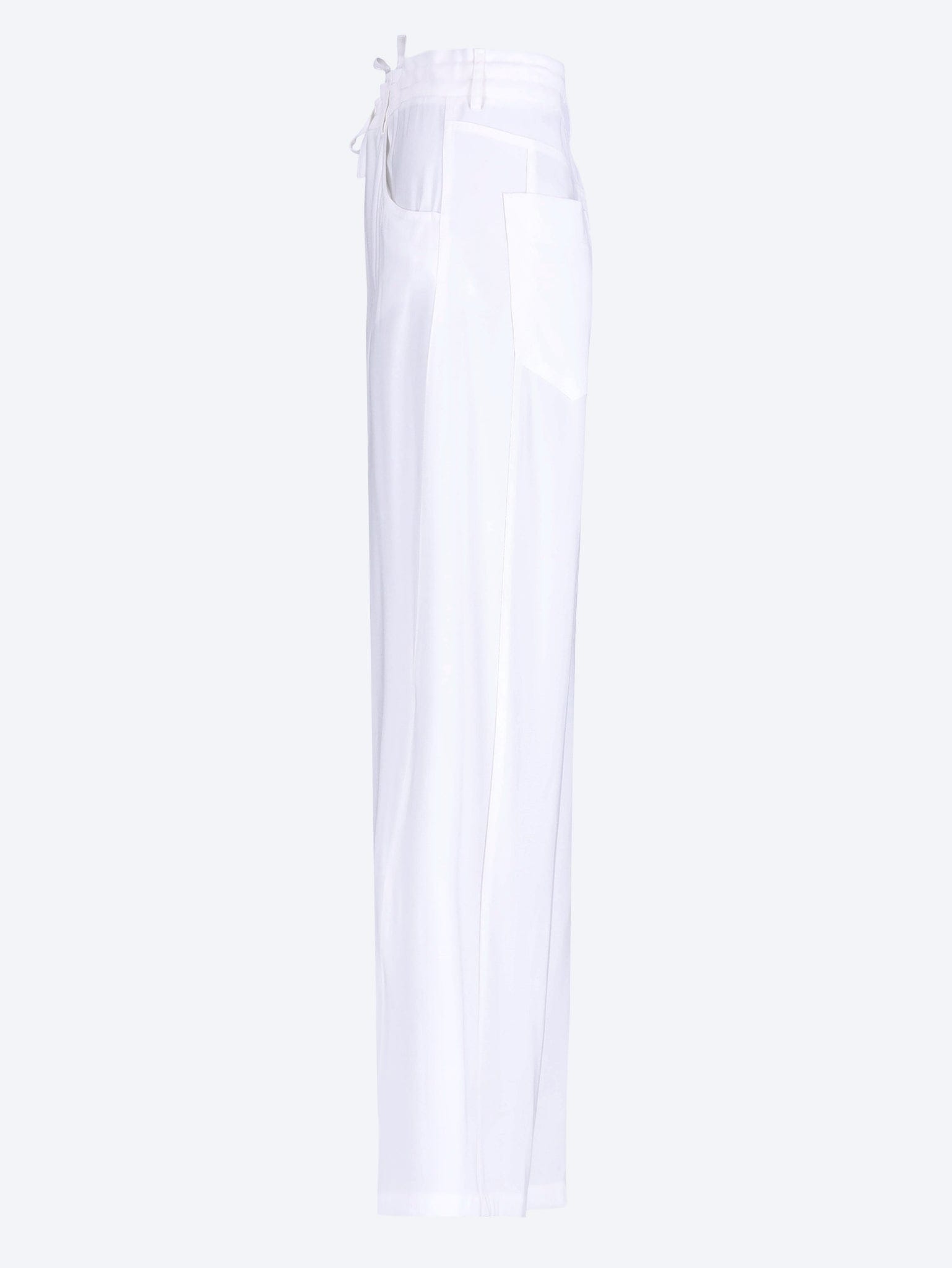 Darkpark Iris viscose twill paper bags pants