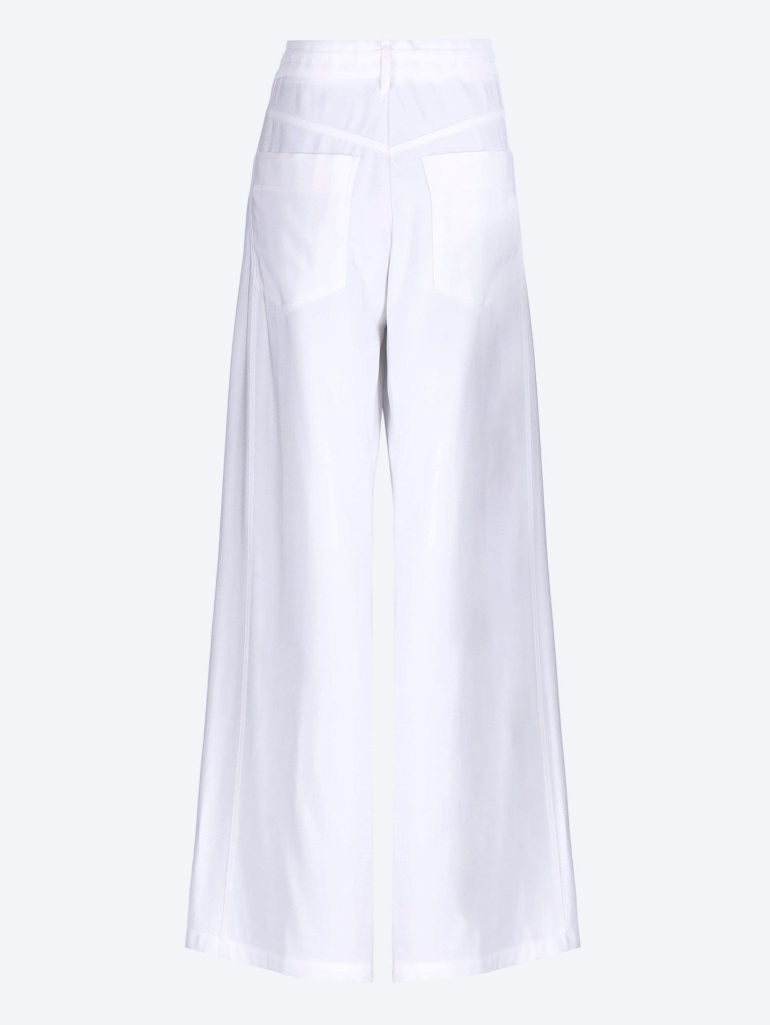 Darkpark Iris viscose twill paper bags pants