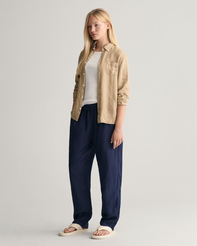 Gant Unisex Linen Pants