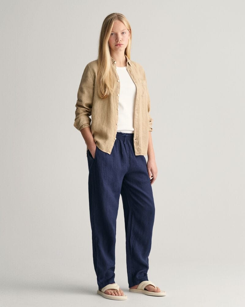 Gant Unisex Linen Pants