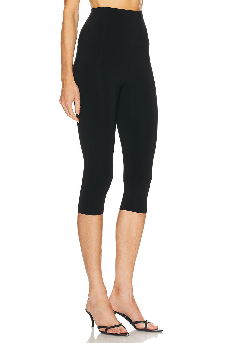 Norma Kamali x Lifestyle Pedal Pusher Capri Legging