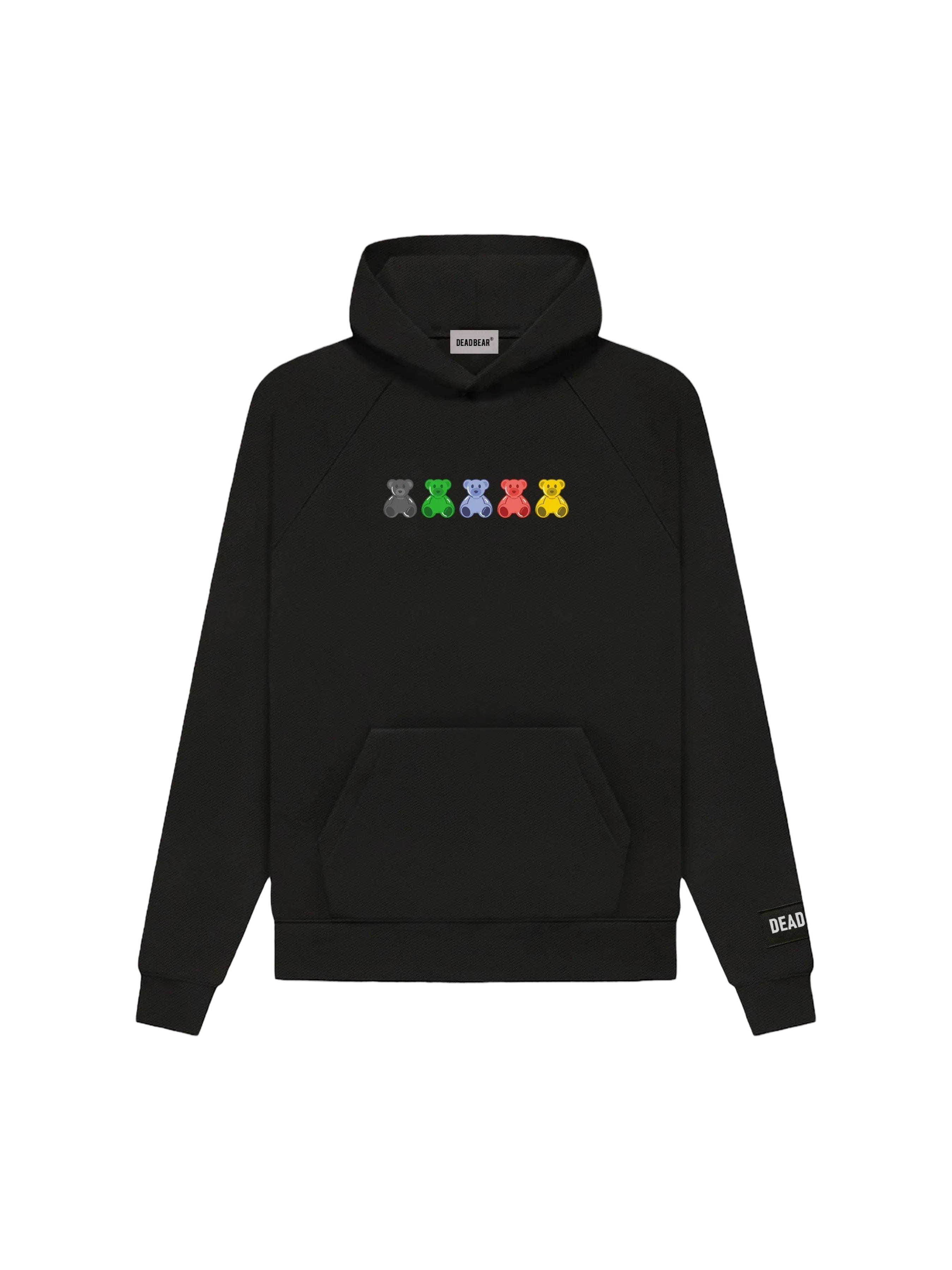 Deadbear Gummy Bear Hoodie Black