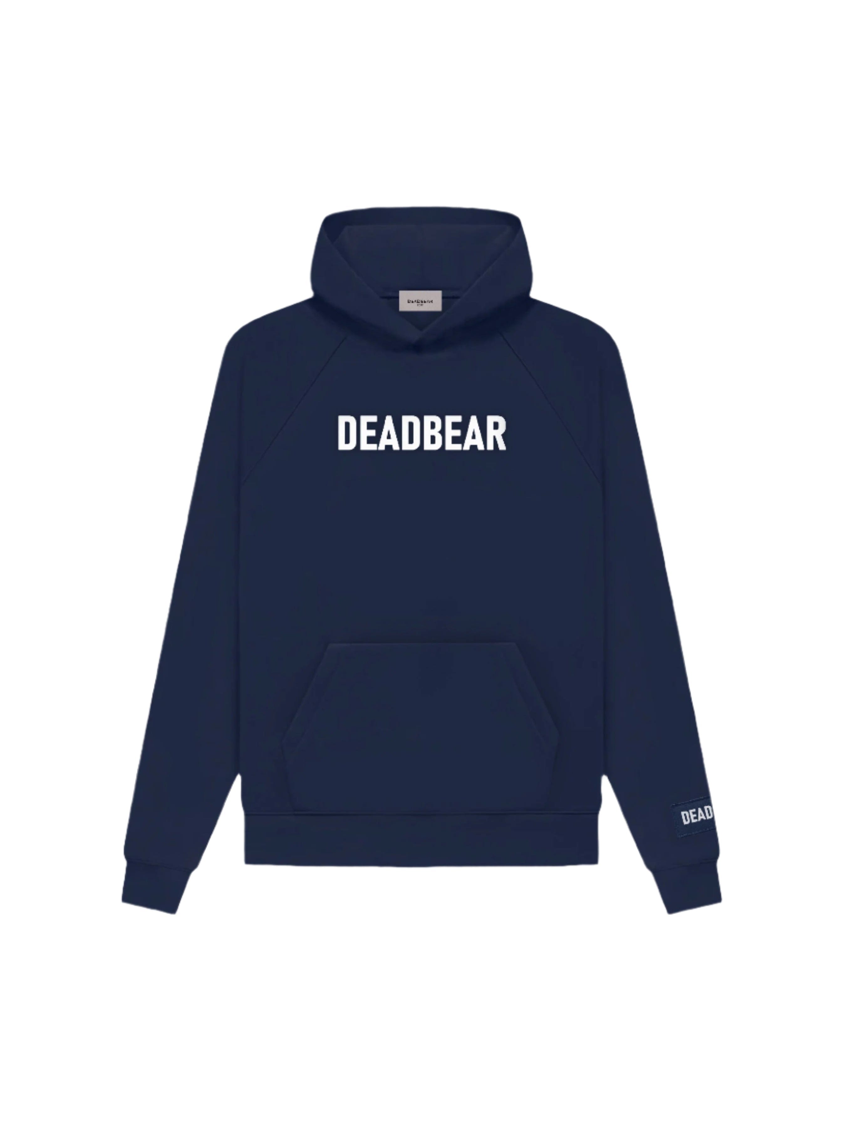 Deadbear Navy Blue Hoodie