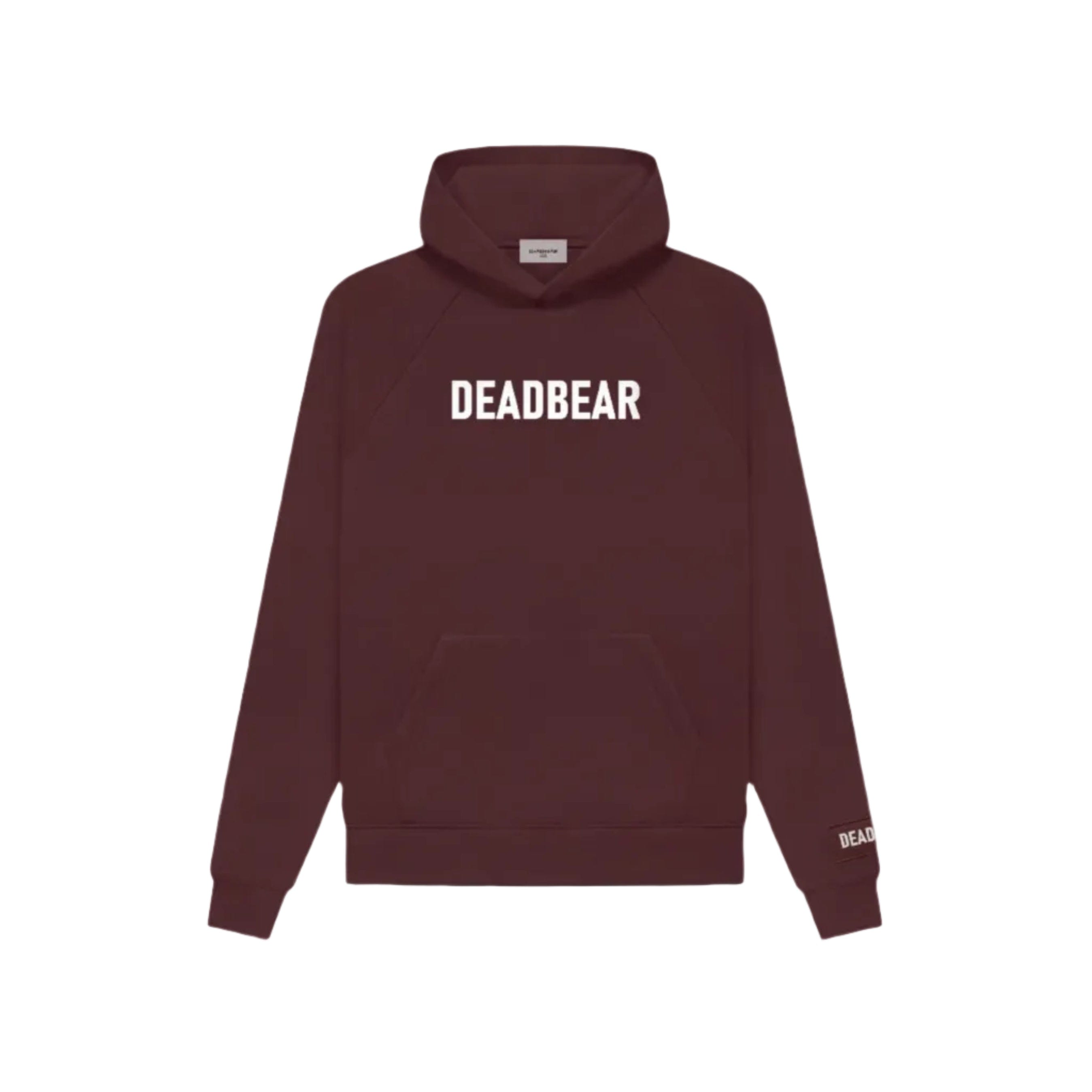 Deadbear Basic Wine Hoodie