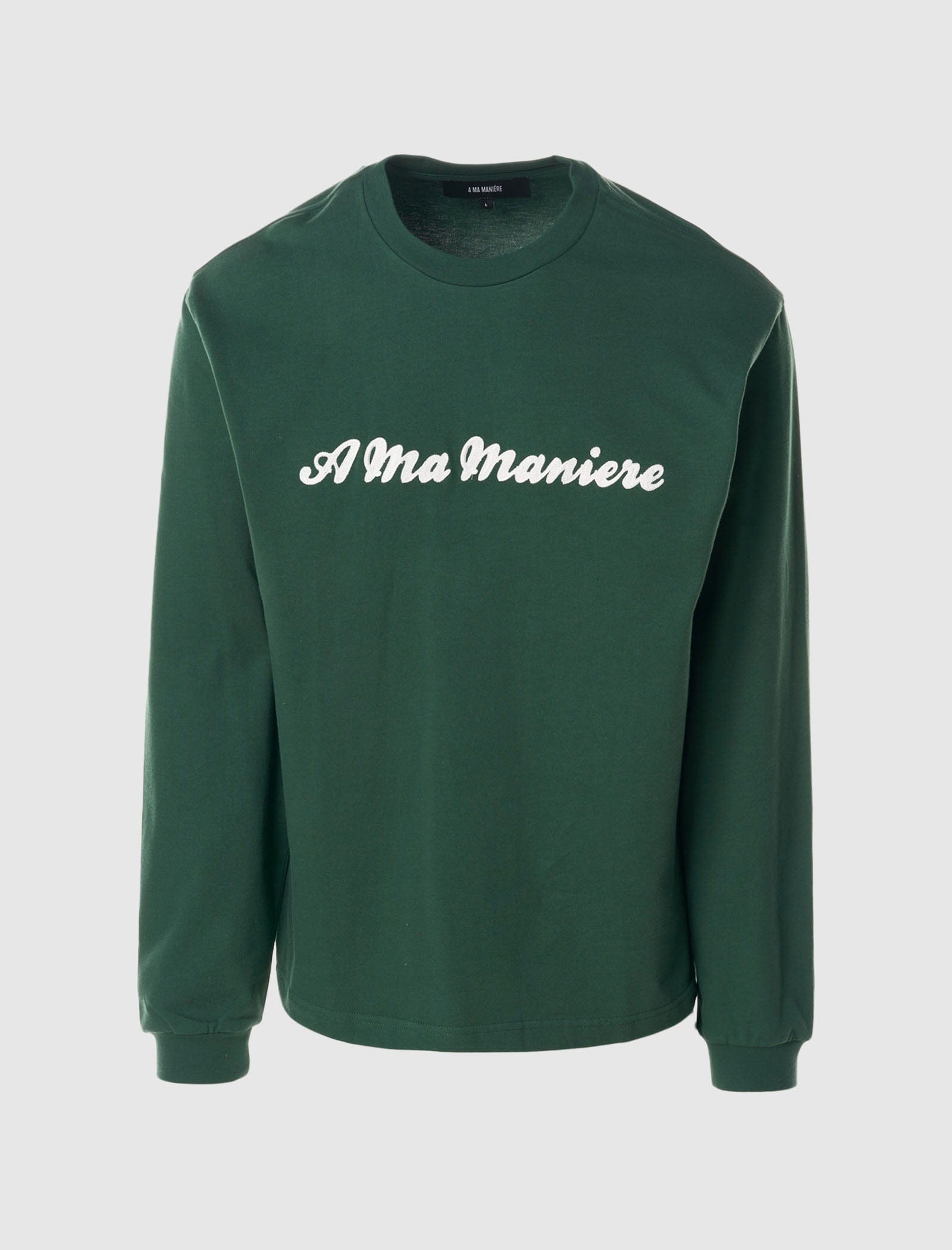 A MA Maniére AMM SCRIPT Long Sleeve T-Shirt