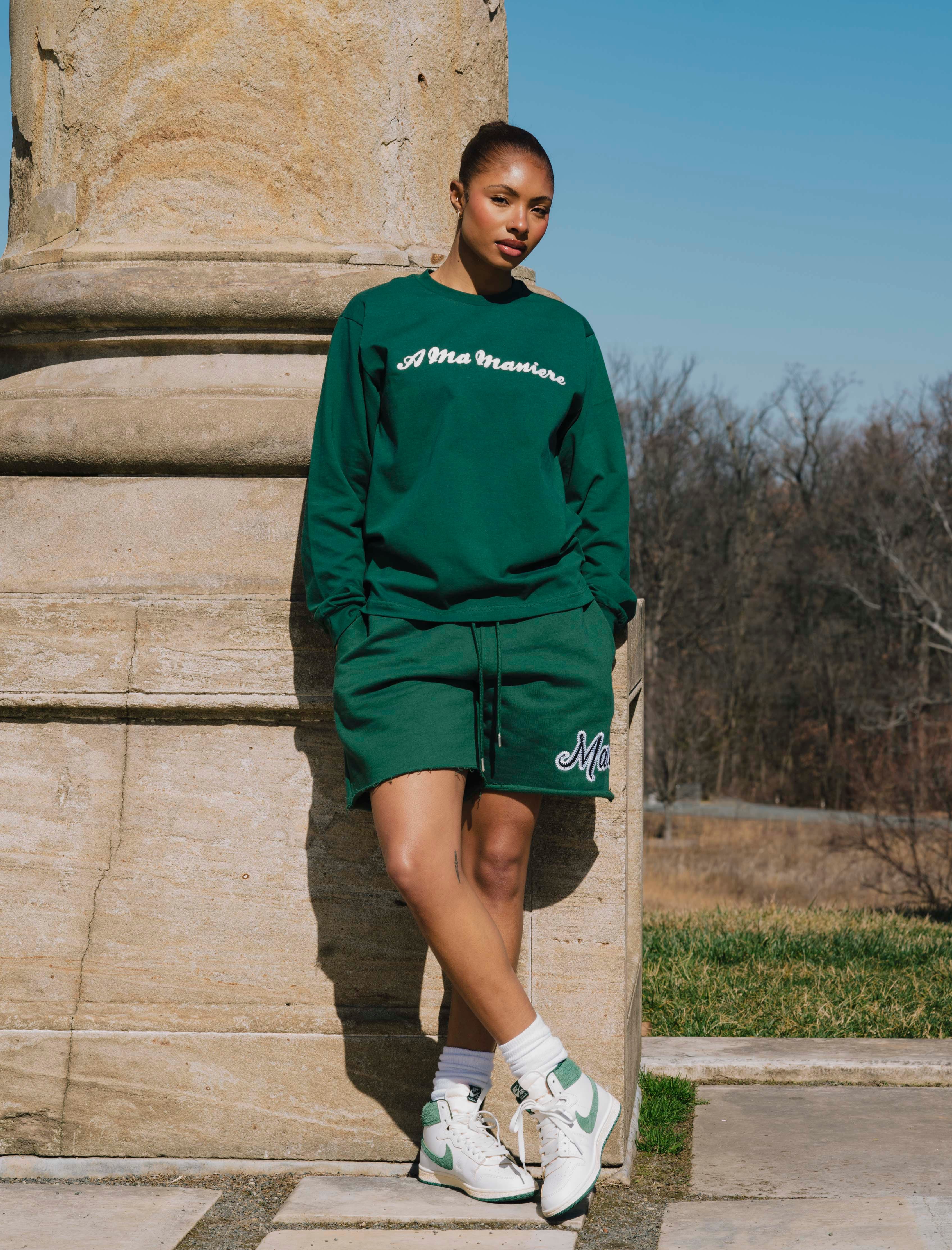 A MA Maniére AMM SCRIPT Long Sleeve T-Shirt