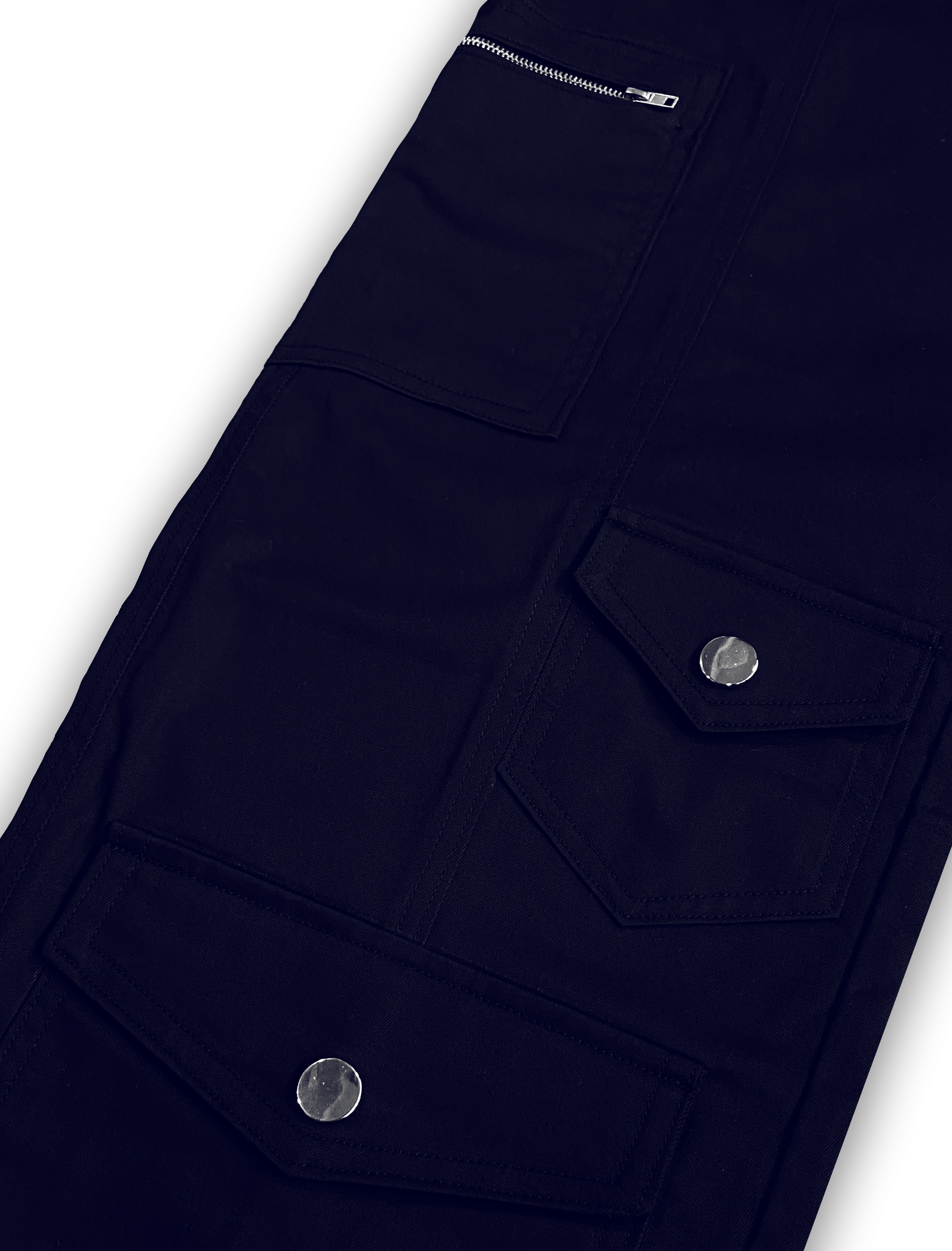 YB MISPLACED CARGO PANTS IN NAVY BLUE