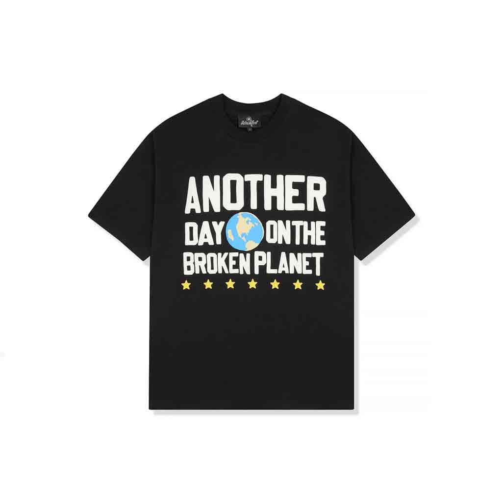 Broken Planet Another Day T - shirt Midnight Black