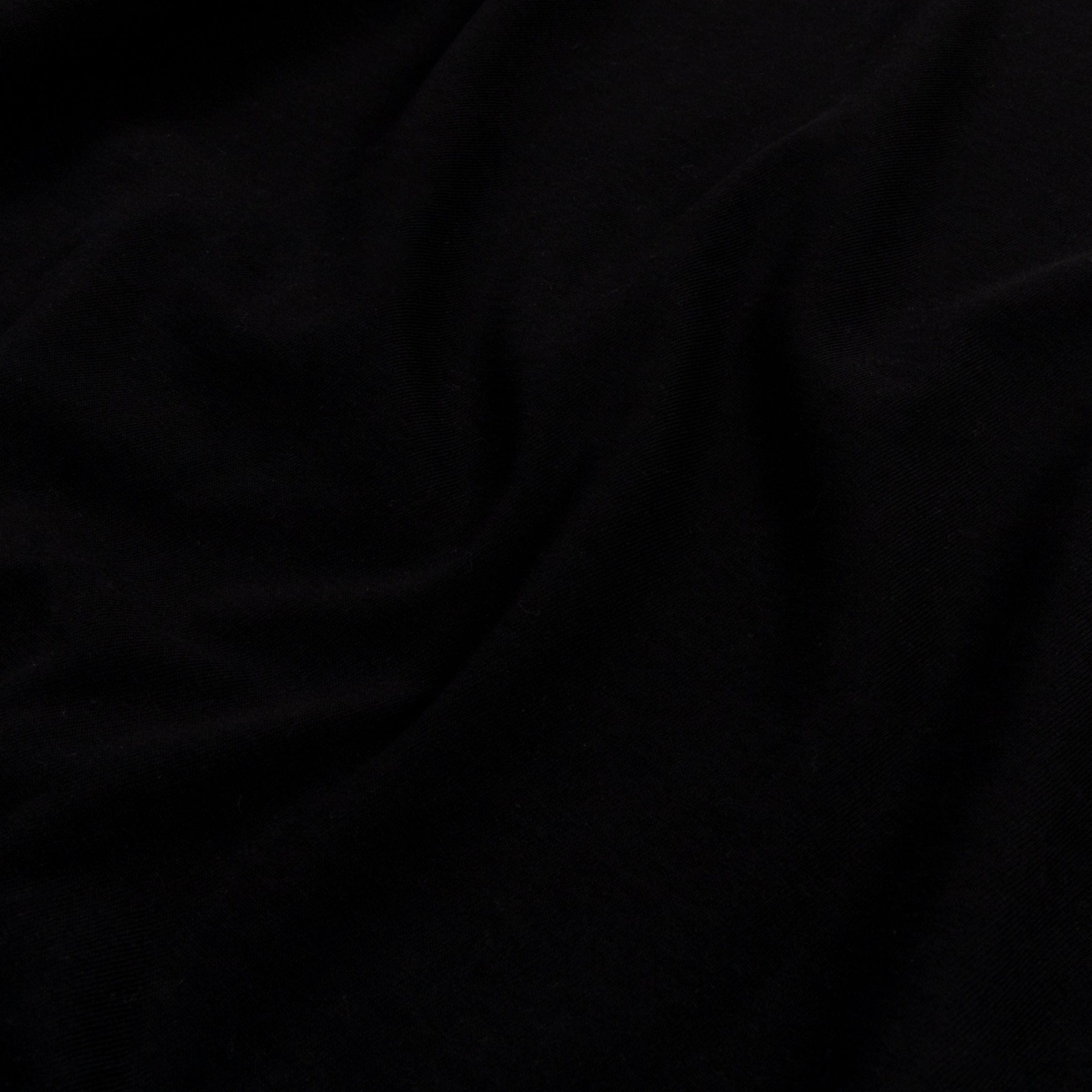 Maison Article Solid Novelty Mens Short Sleeve Shirt (Black)