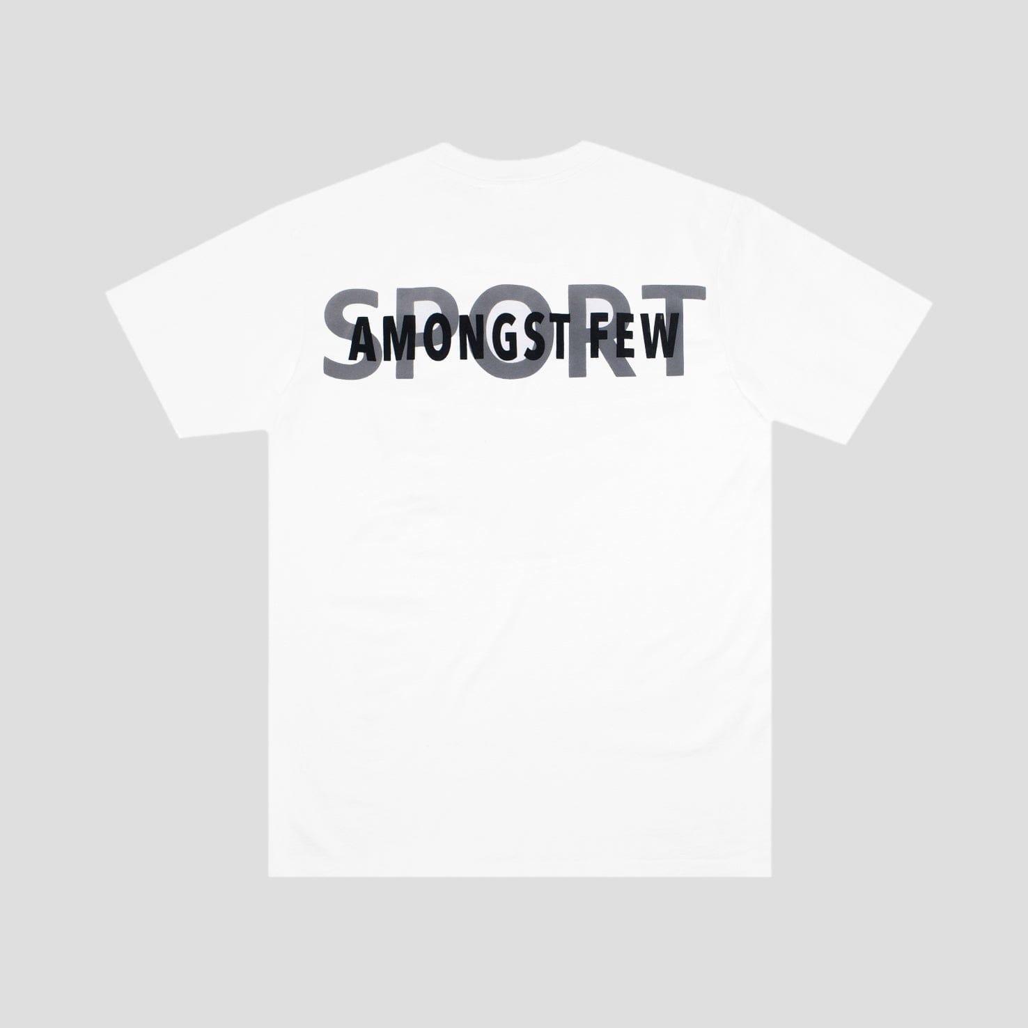 WHITE* amongst few - Sportswear T - Shirt (White)