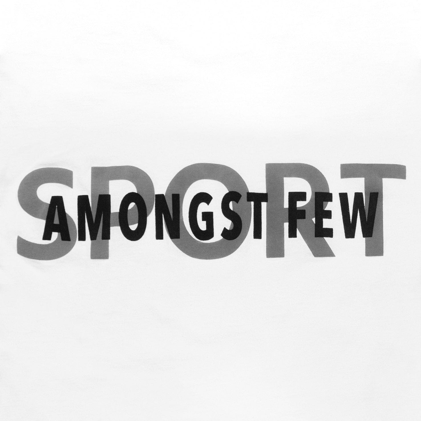 WHITE* amongst few - Sportswear T - Shirt (White)