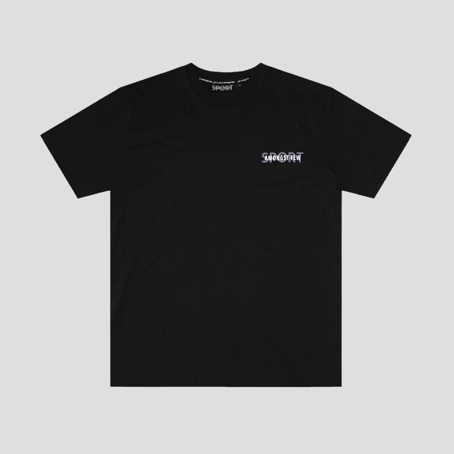 Amongst Few - Sportswear T - Shirt (Black)
