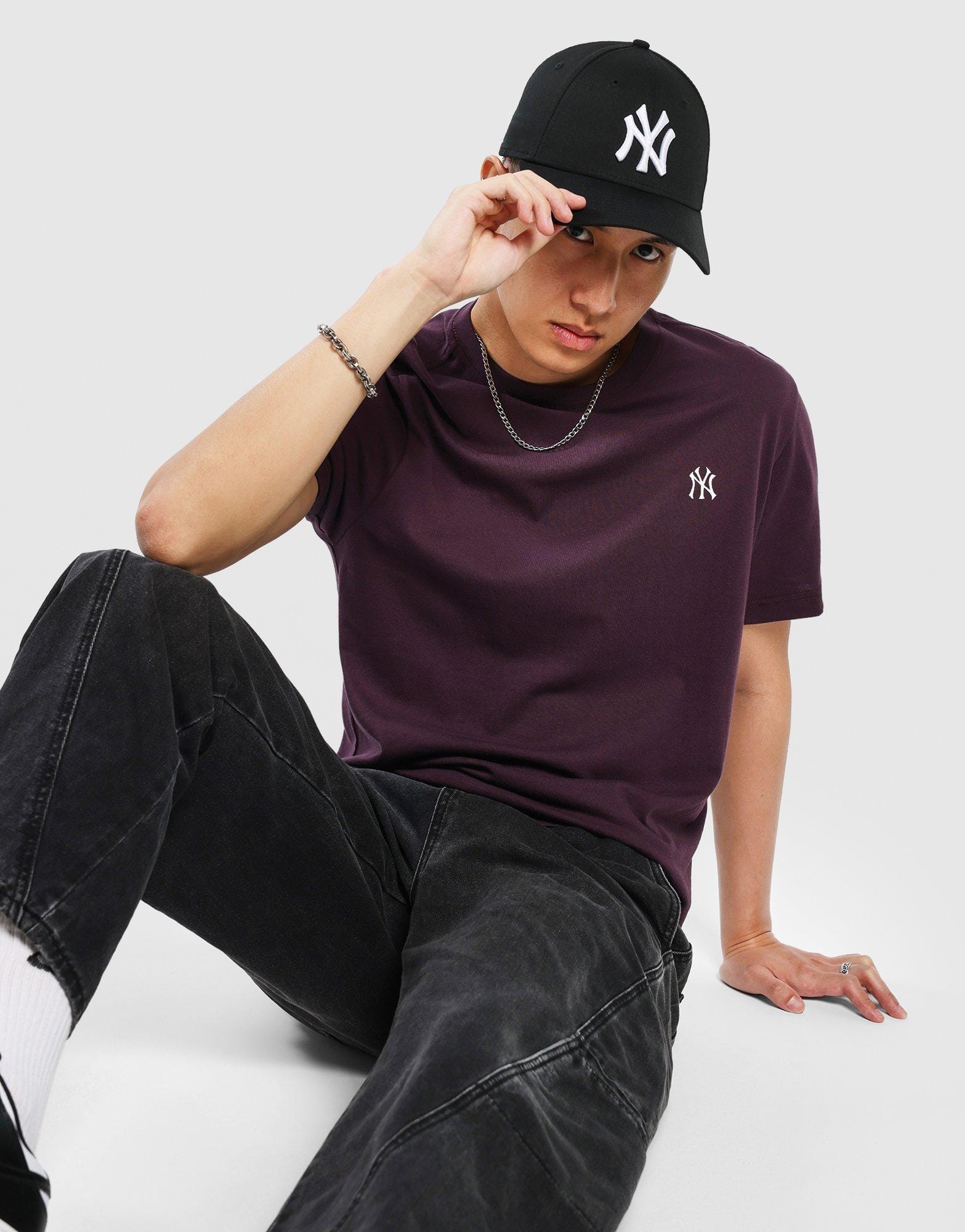 Majestic Embroidered Logo T - Shirt