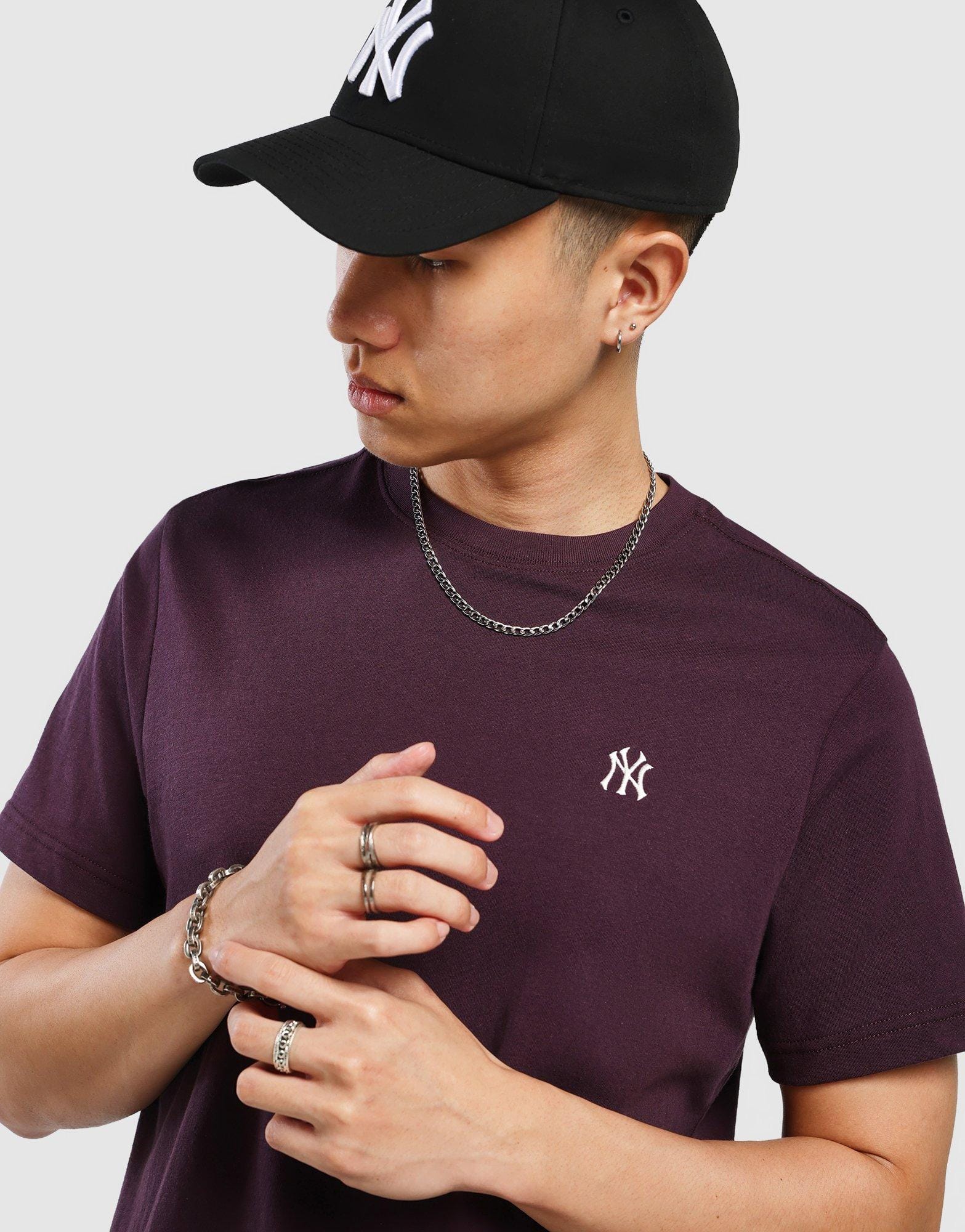 Majestic Embroidered Logo T - Shirt