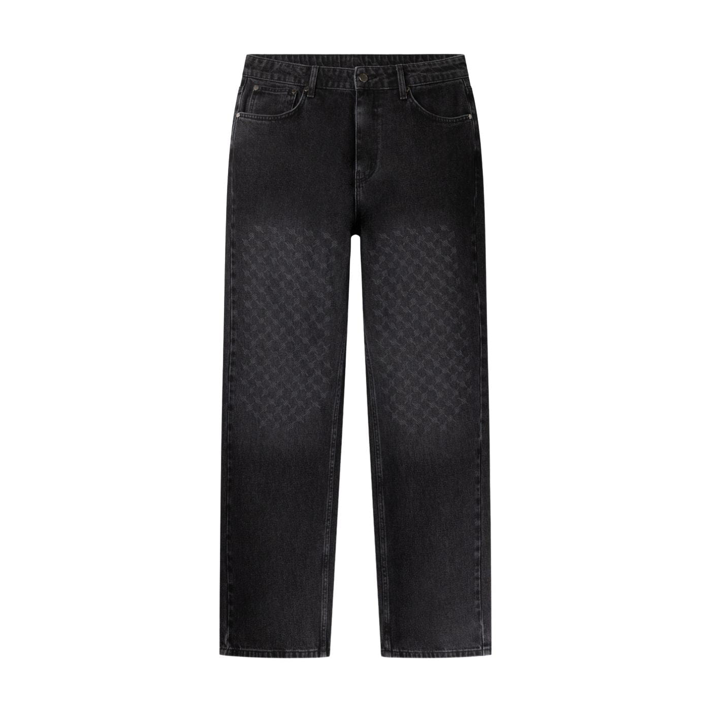 Monogram Black Amba Monogram Jeans
