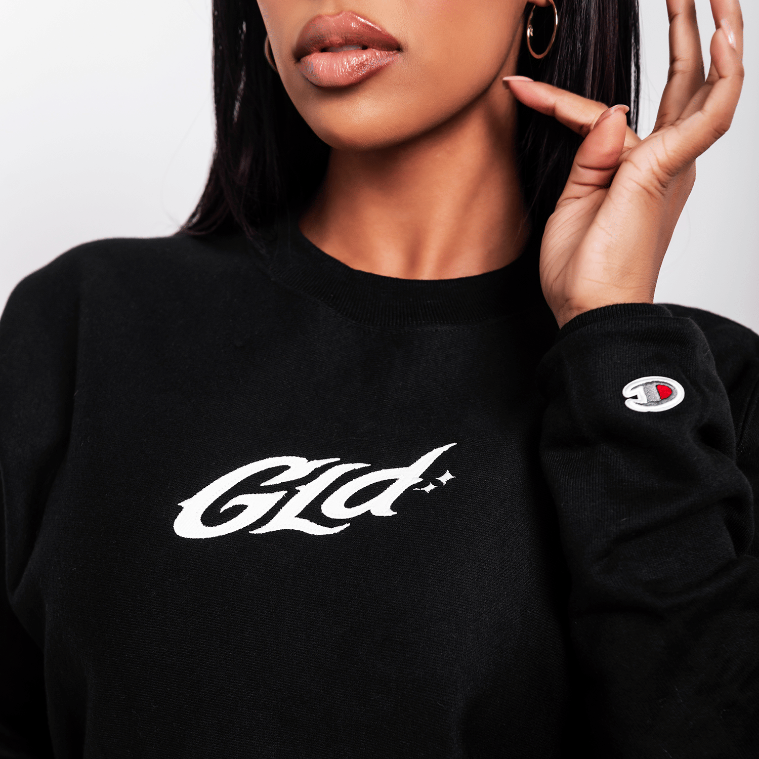 GLD Women GLD x Champion Reverse Weave® Fleece Crew Neck