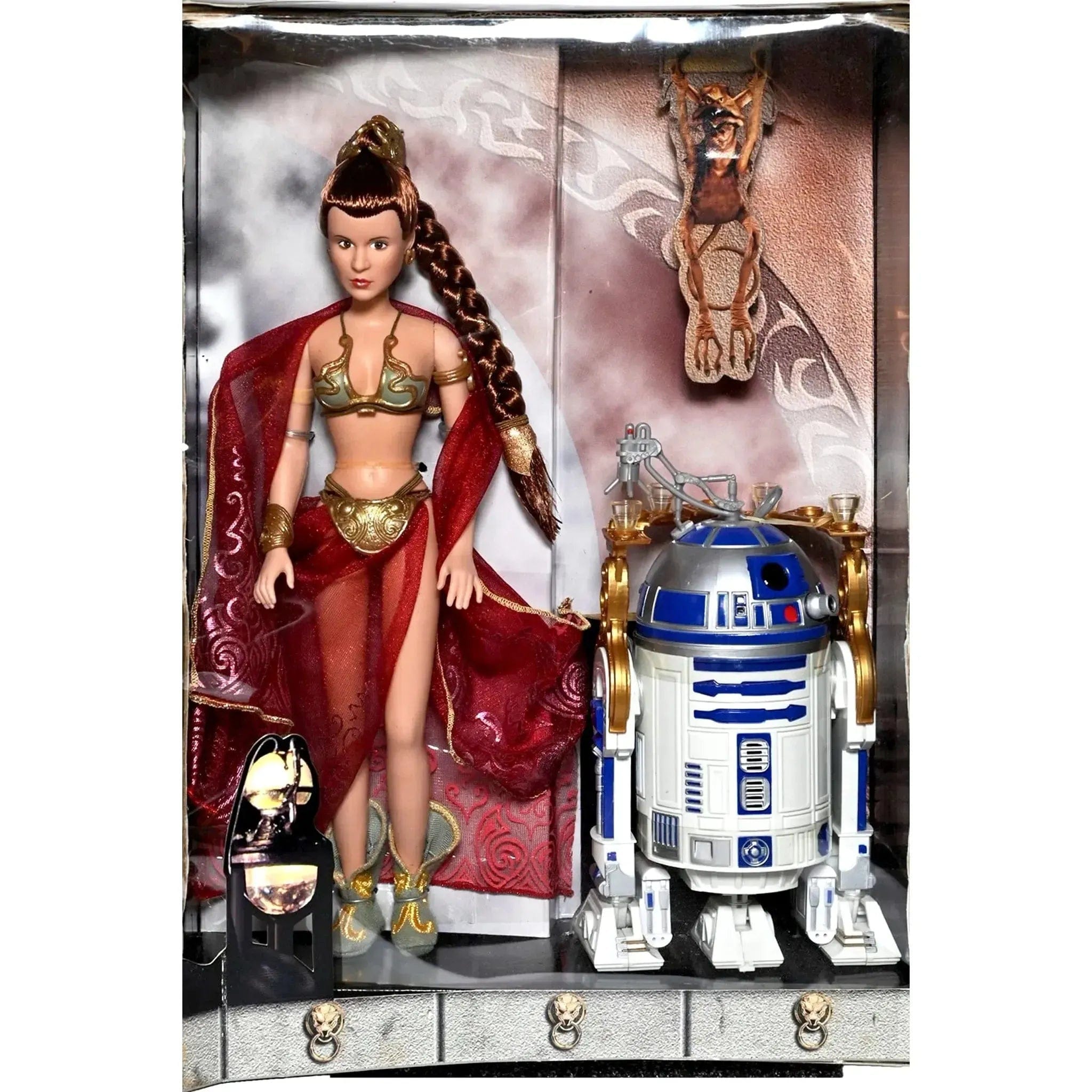 Hasbro Star Wars - Jabba’s Prisoners Princess Leia Organa & R2 - D2 Doll Figure Set (Limited Edition) - Hasbro - Princess Leia Collection (1998)