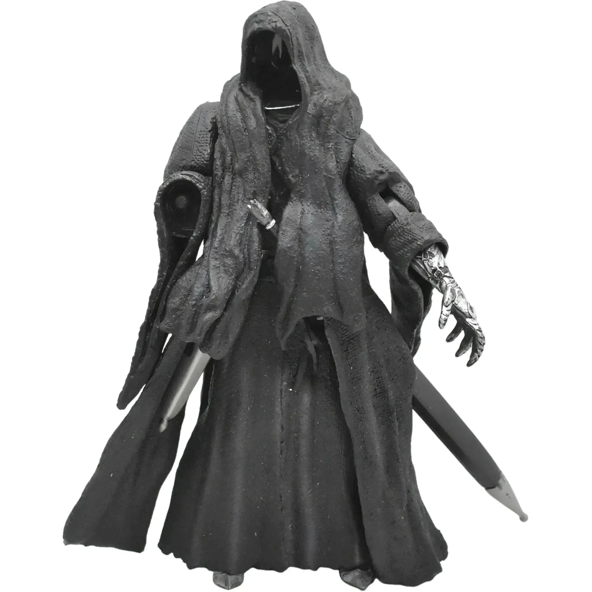Toy Biz The Lord of the Rings: The Fellowship of the Ring - Sword Lunging Witch King Ringwraith Action Figure (7") - Toy Biz - (2003)