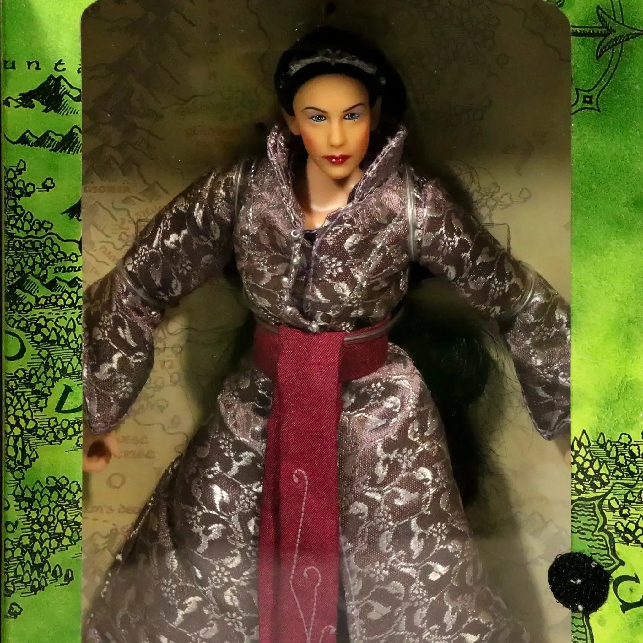 Toy Biz The Lord of the Rings: The Fellowship of the Ring - Arwen Action Figure with Authentically Styled Fabric Outfit (12") - Toy Biz - Special Edition Collector Series - (2001)