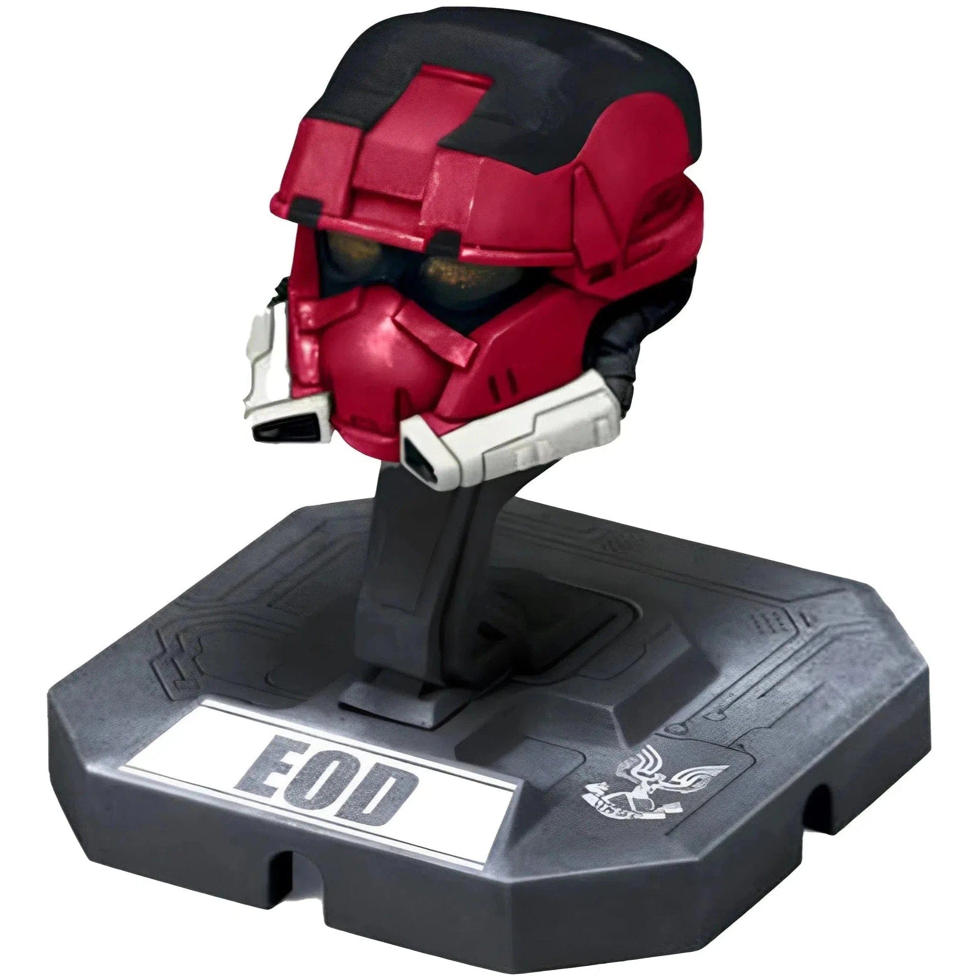 Mcfarlane Toys Halo 3 - Spartan Soldier Mounted Helmet Figures 3 - Pack (Set 1) - McFarlane Toys - EOD, Mark VI, CQB Helmets, Wave 1 Series