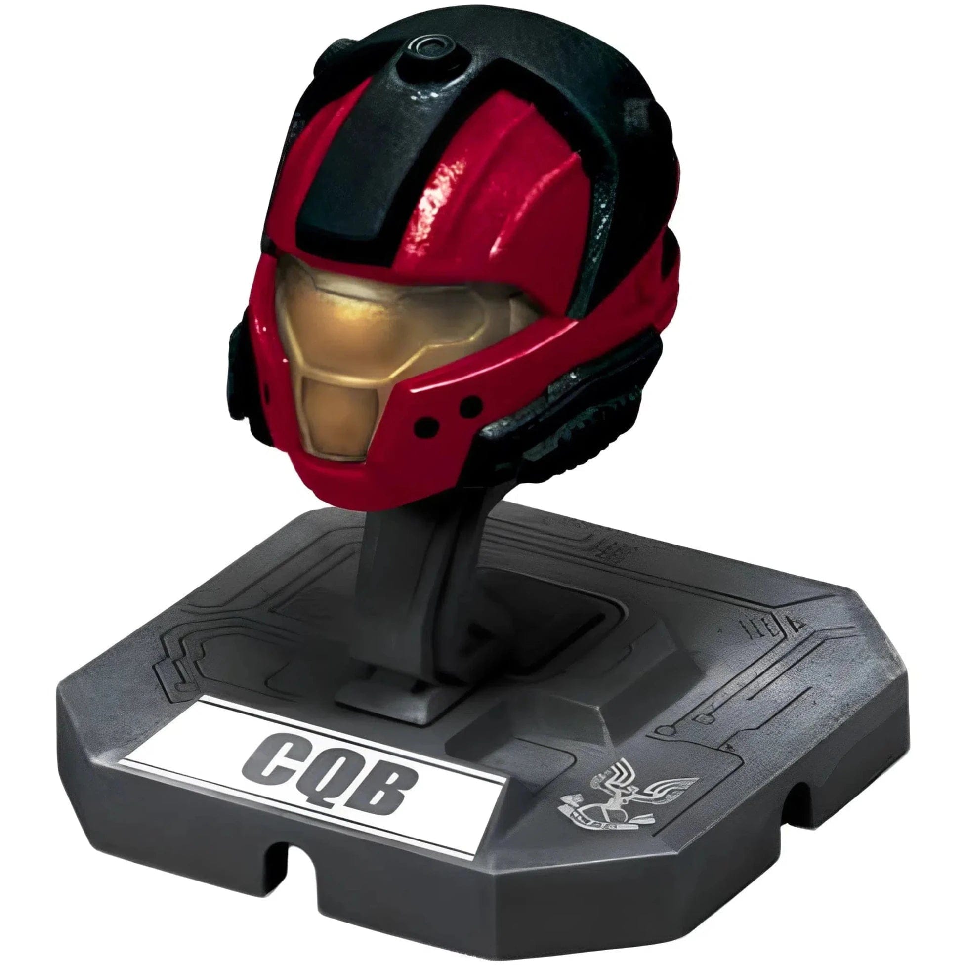 Mcfarlane Toys Halo 3 - Spartan Soldier Mounted Helmet Figures 3 - Pack (Set 1) - McFarlane Toys - EOD, Mark VI, CQB Helmets, Wave 1 Series