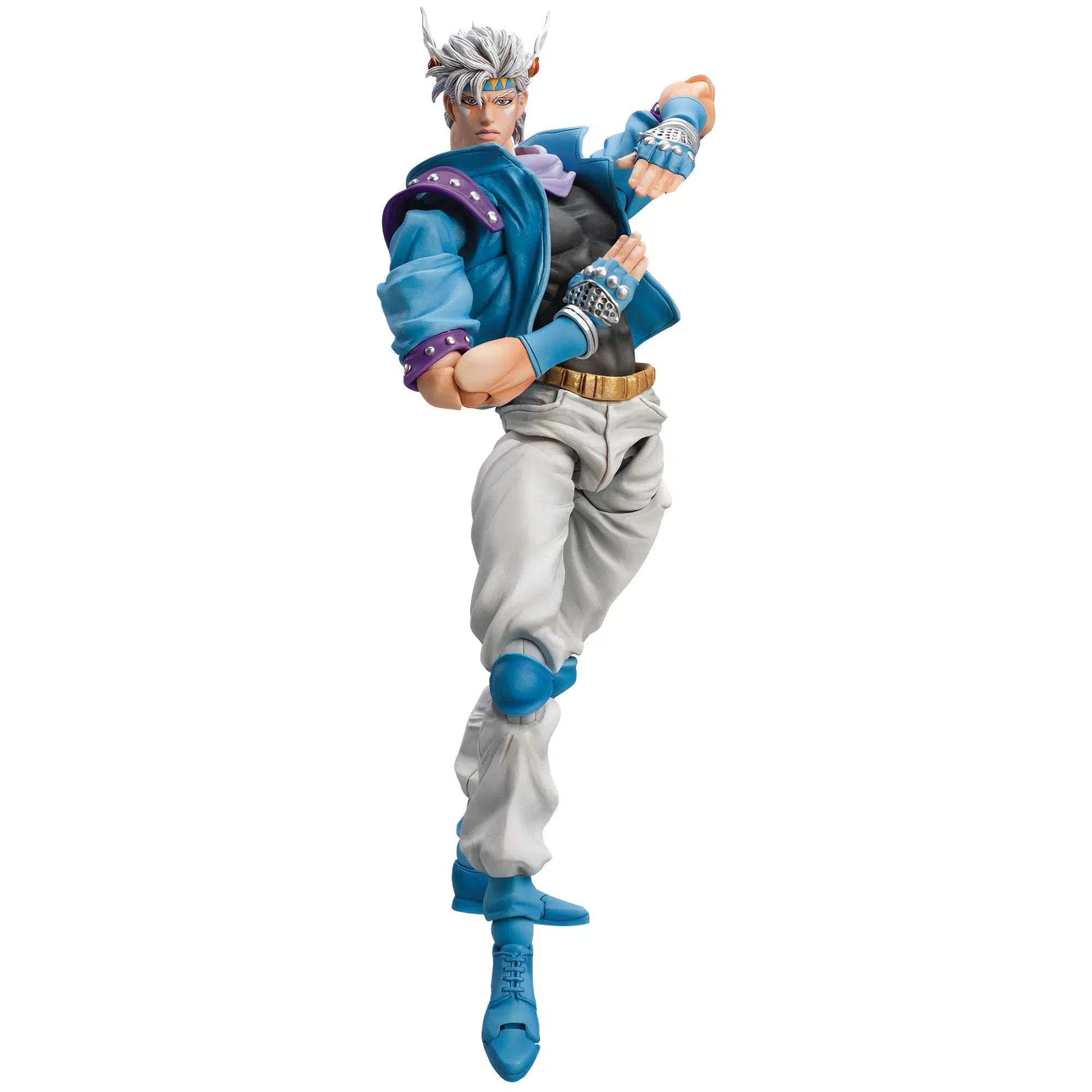 Medicos Entertainment JoJo's Bizarre Adventure Part 2: Battle Tendency - Caesar Anthonio Zeppeli Action Figure (6") - Medicos Entertainment - Super Action Statue Series