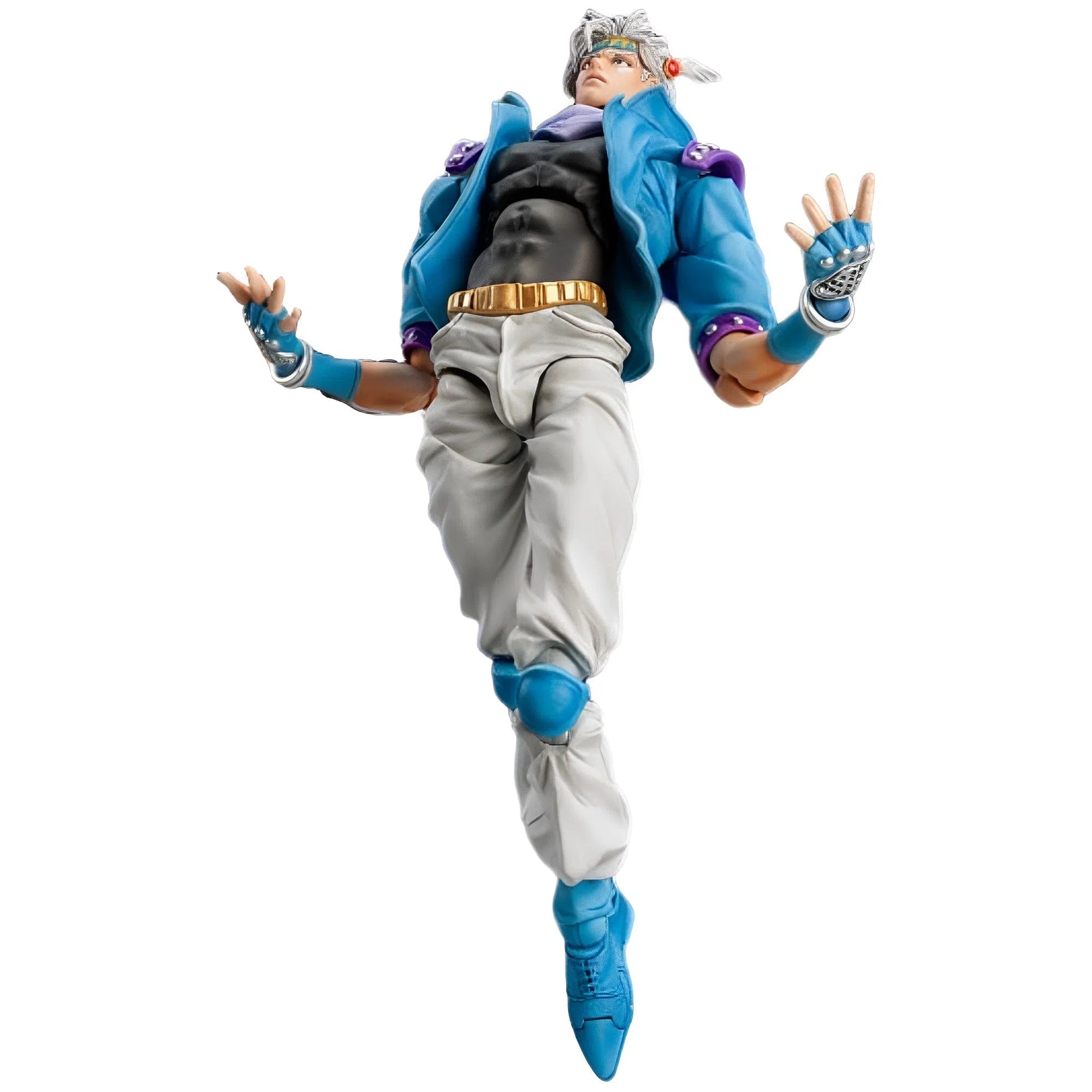 Medicos Entertainment JoJo's Bizarre Adventure Part 2: Battle Tendency - Caesar Anthonio Zeppeli Action Figure (6") - Medicos Entertainment - Super Action Statue Series