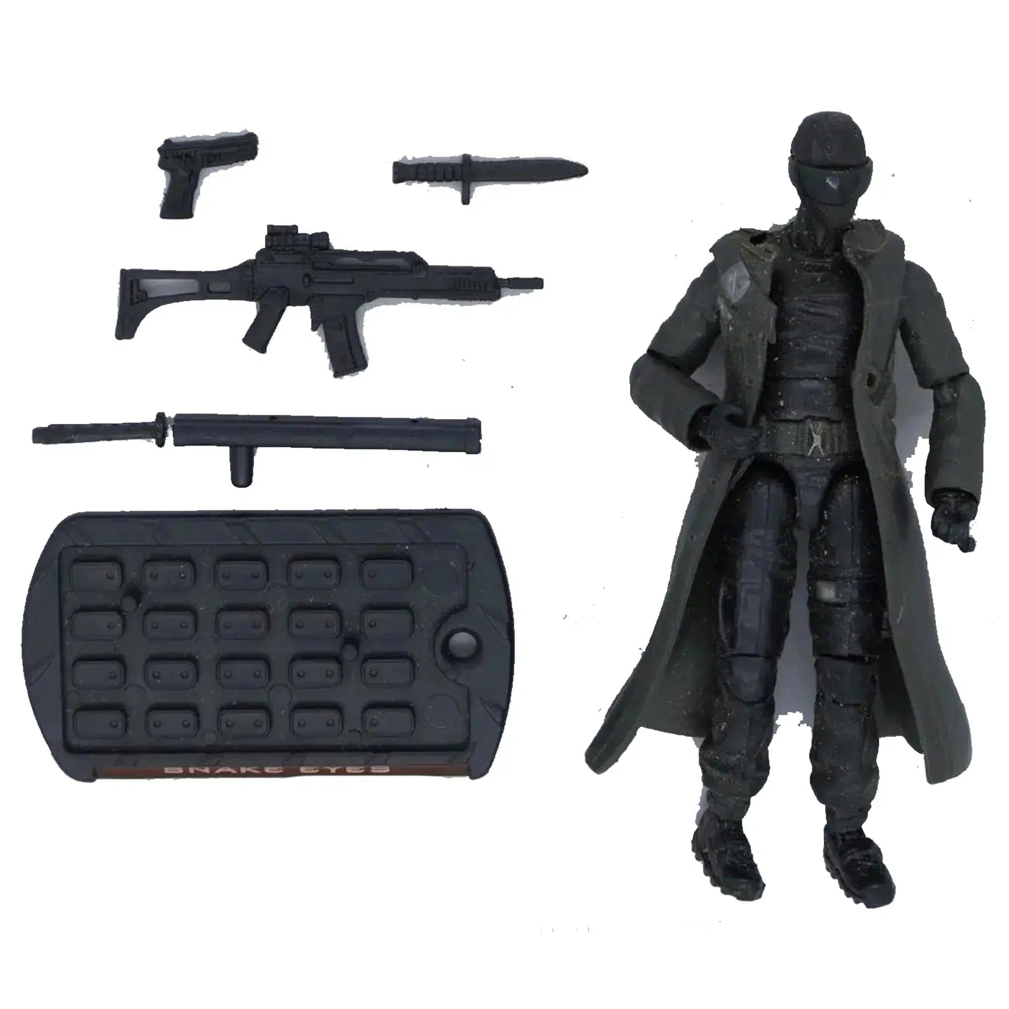 Hasbro G.I. Joe: The Rise of Cobra - Snake Eyes & Timber (Gray) Action Figure - Hasbro - Paris Pursuit Series