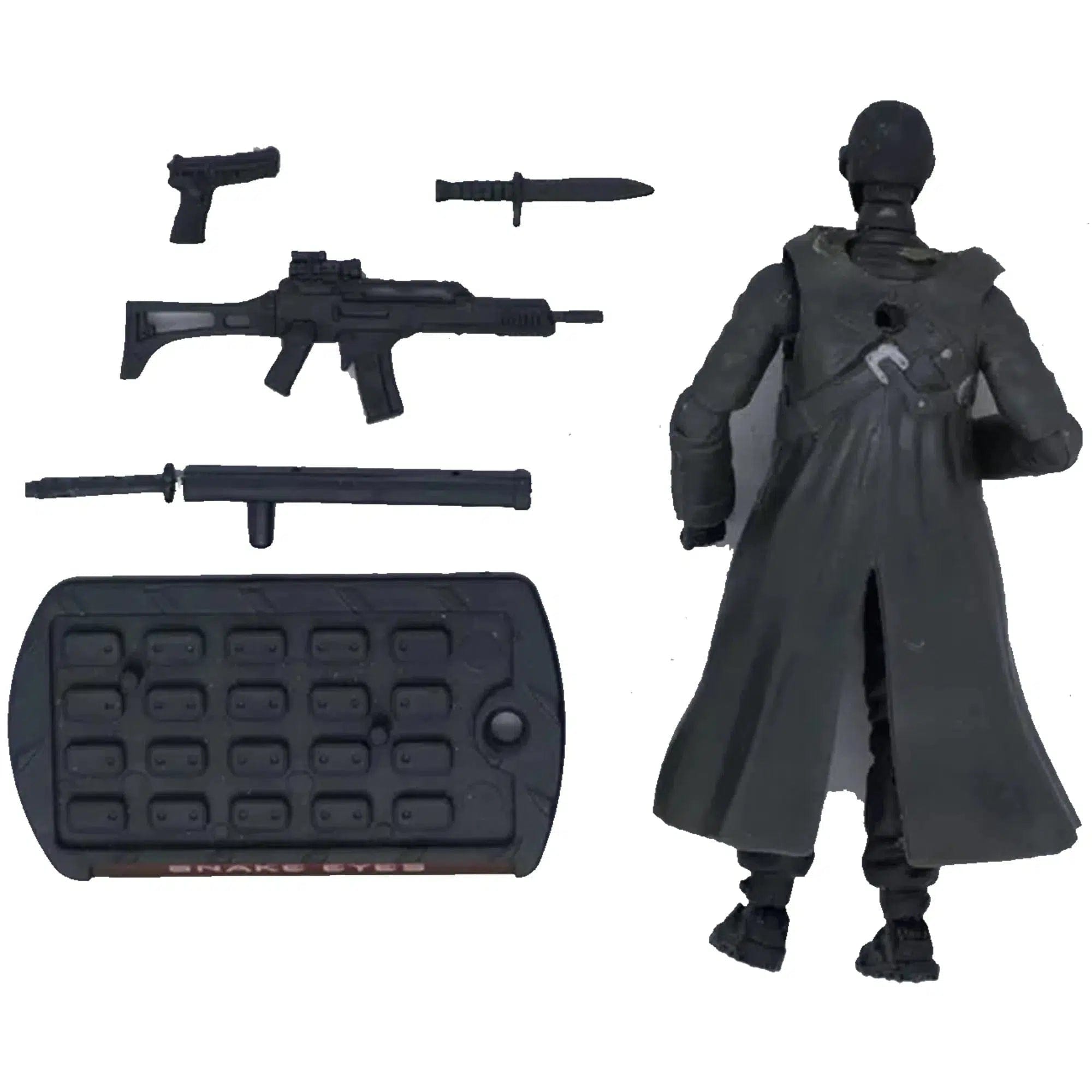 Hasbro G.I. Joe: The Rise of Cobra - Snake Eyes & Timber (Gray) Action Figure - Hasbro - Paris Pursuit Series