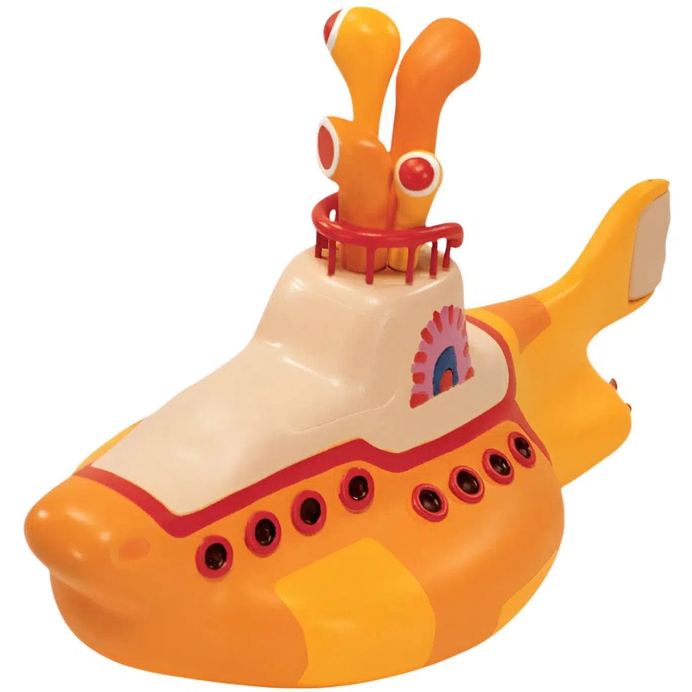 Mcfarlane Toys The Beatles - George Harrison with Yellow Submarine Action Figure (7.5") - McFarlane Toys - Series 1 (1999)