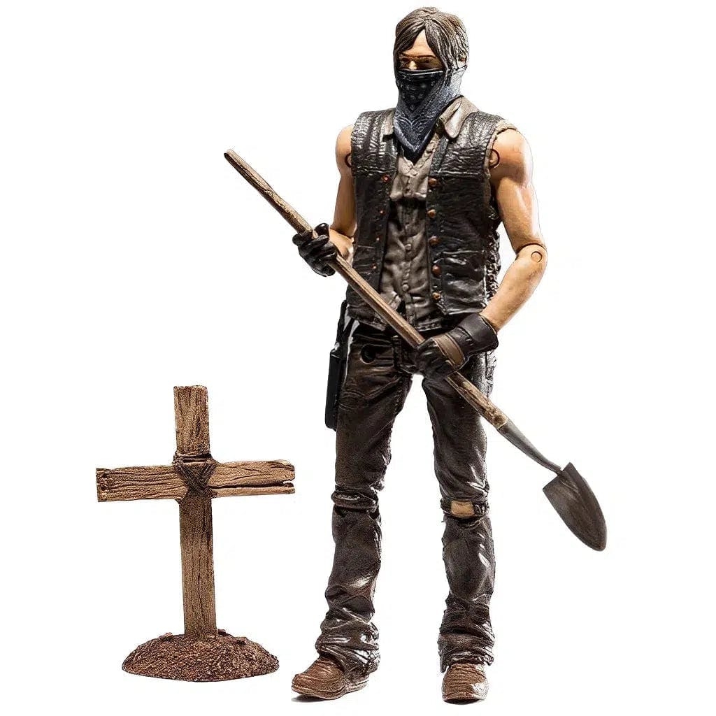 Mcfarlane Toys The Walking Dead (TV) - Grave Digger Daryl Dixon Action Figure (5") - McFarlane Toys - Series 9 (2016)