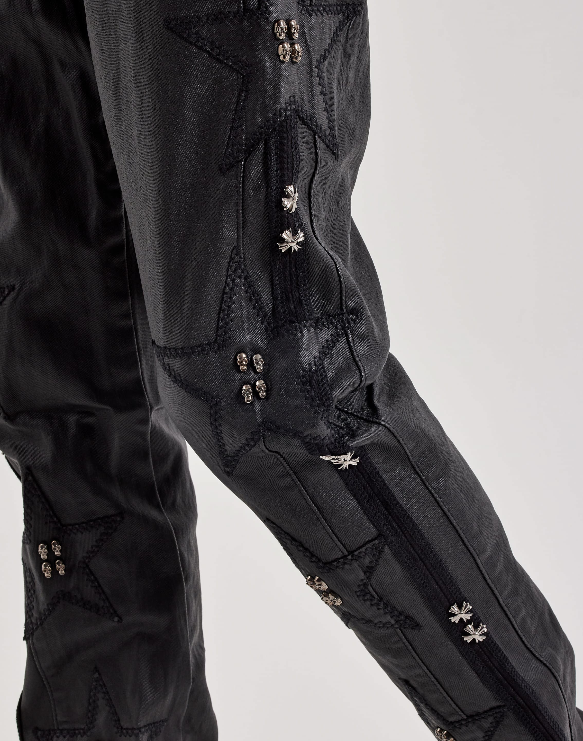 Waimea Flare Star Waxed Slim Denim Jeans