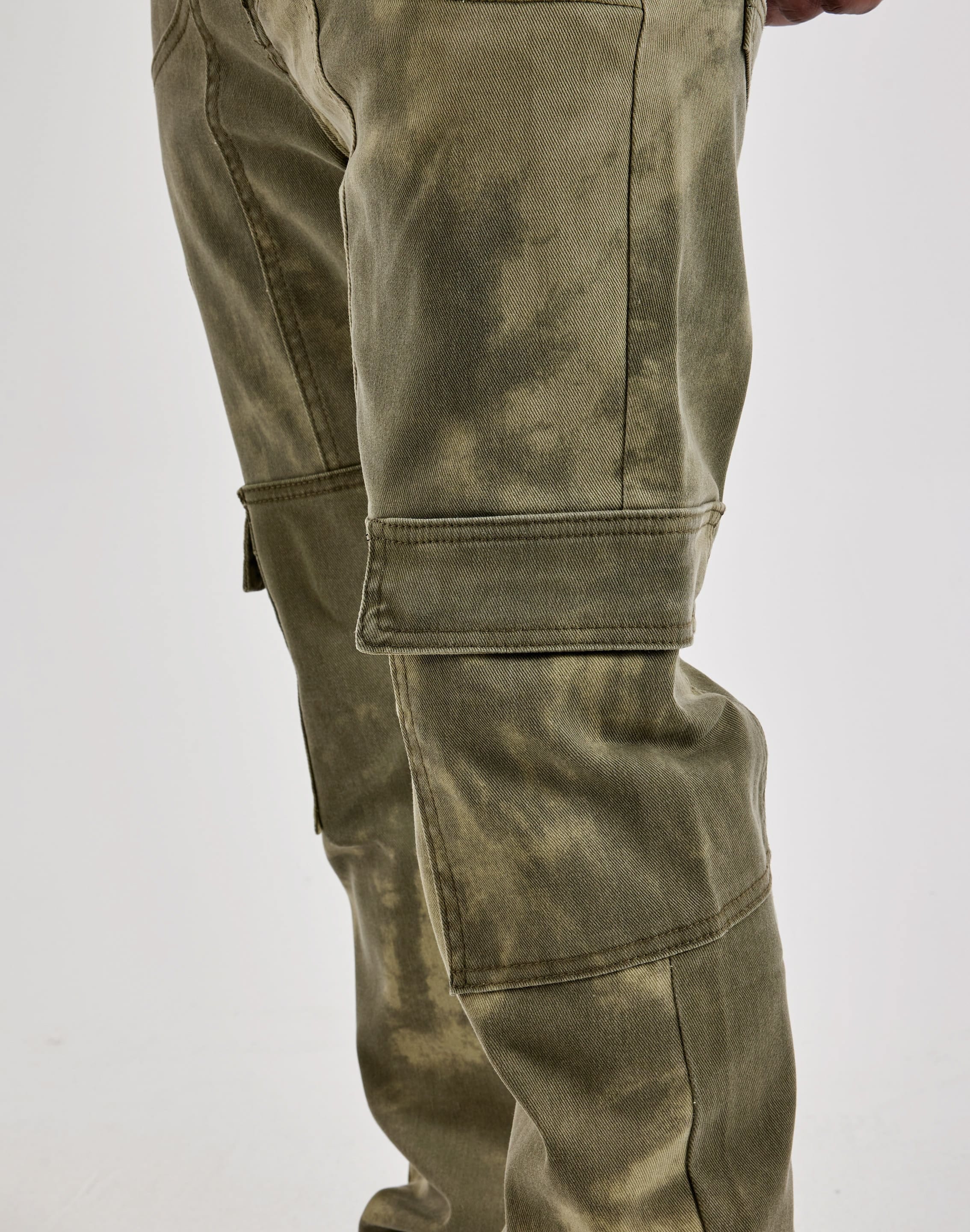 Waimea Tie - Dye Slim Cargo Pants