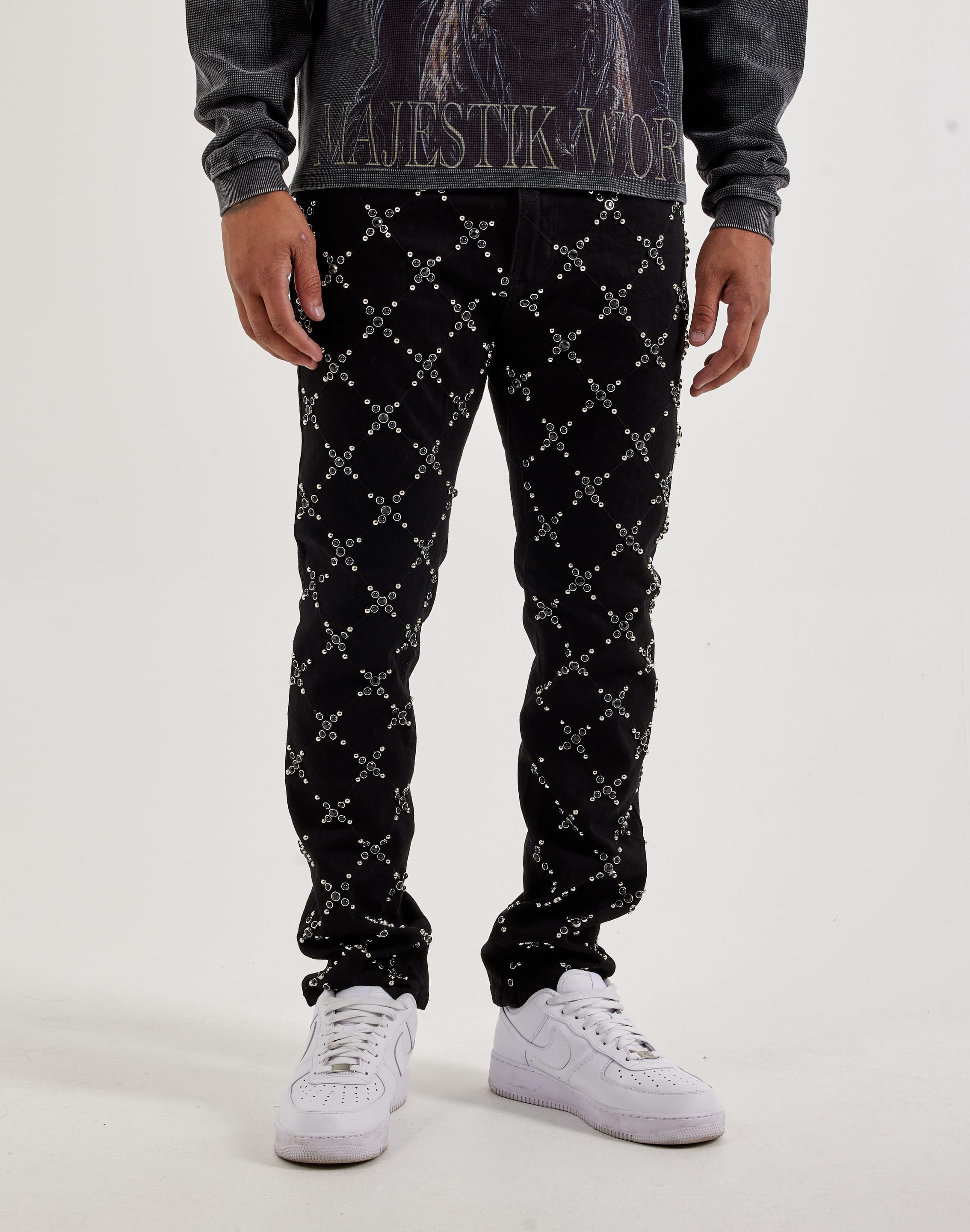 Waimea Slim Diamond Cluster Denim Jeans