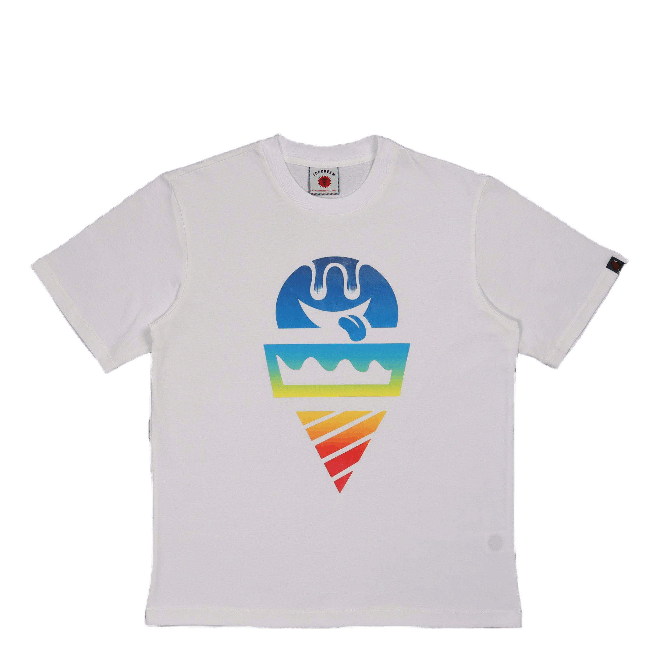 Icecream Gradient T - shirt White