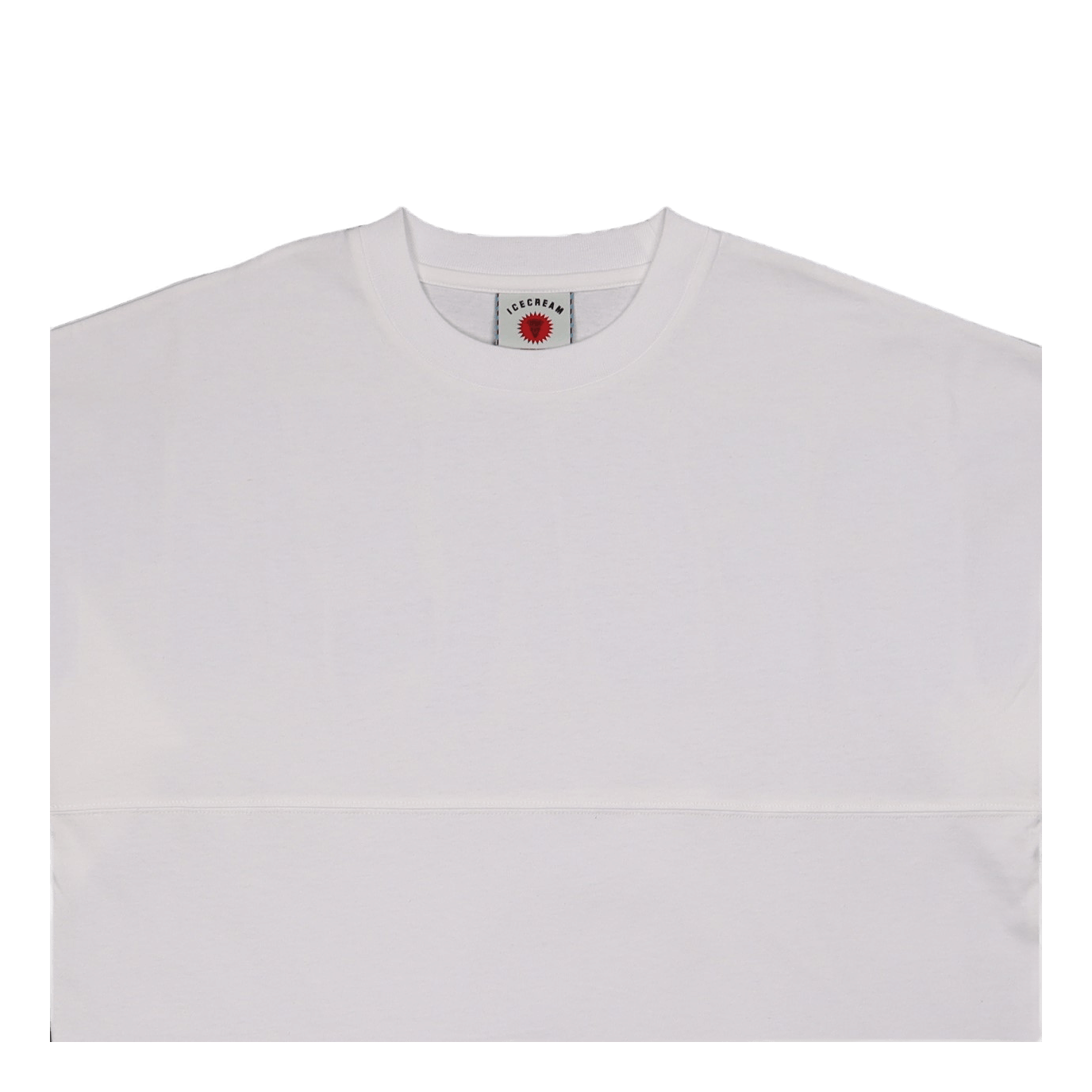 Icecream L/s Baseball T - shirt White