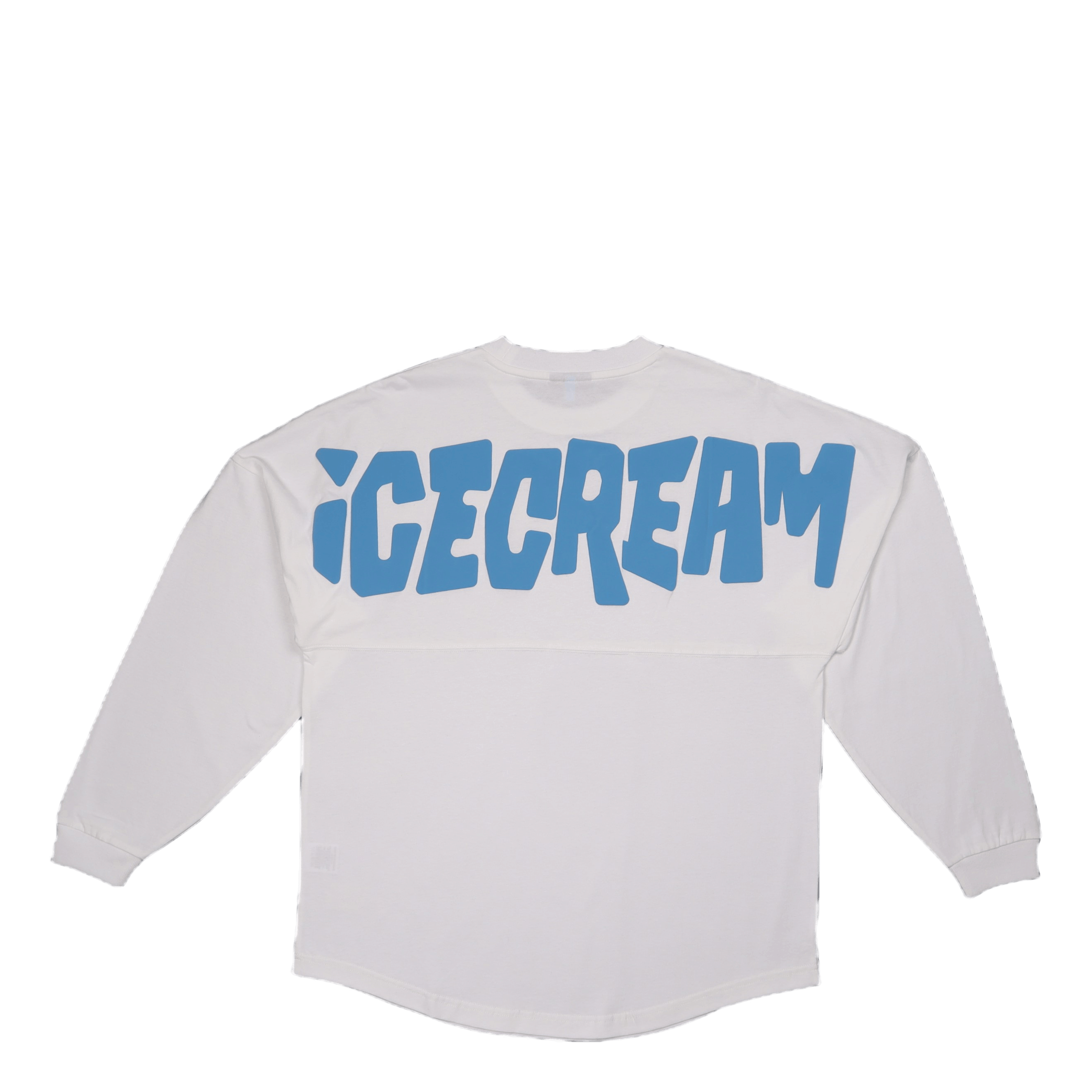Icecream L/s Baseball T - shirt White