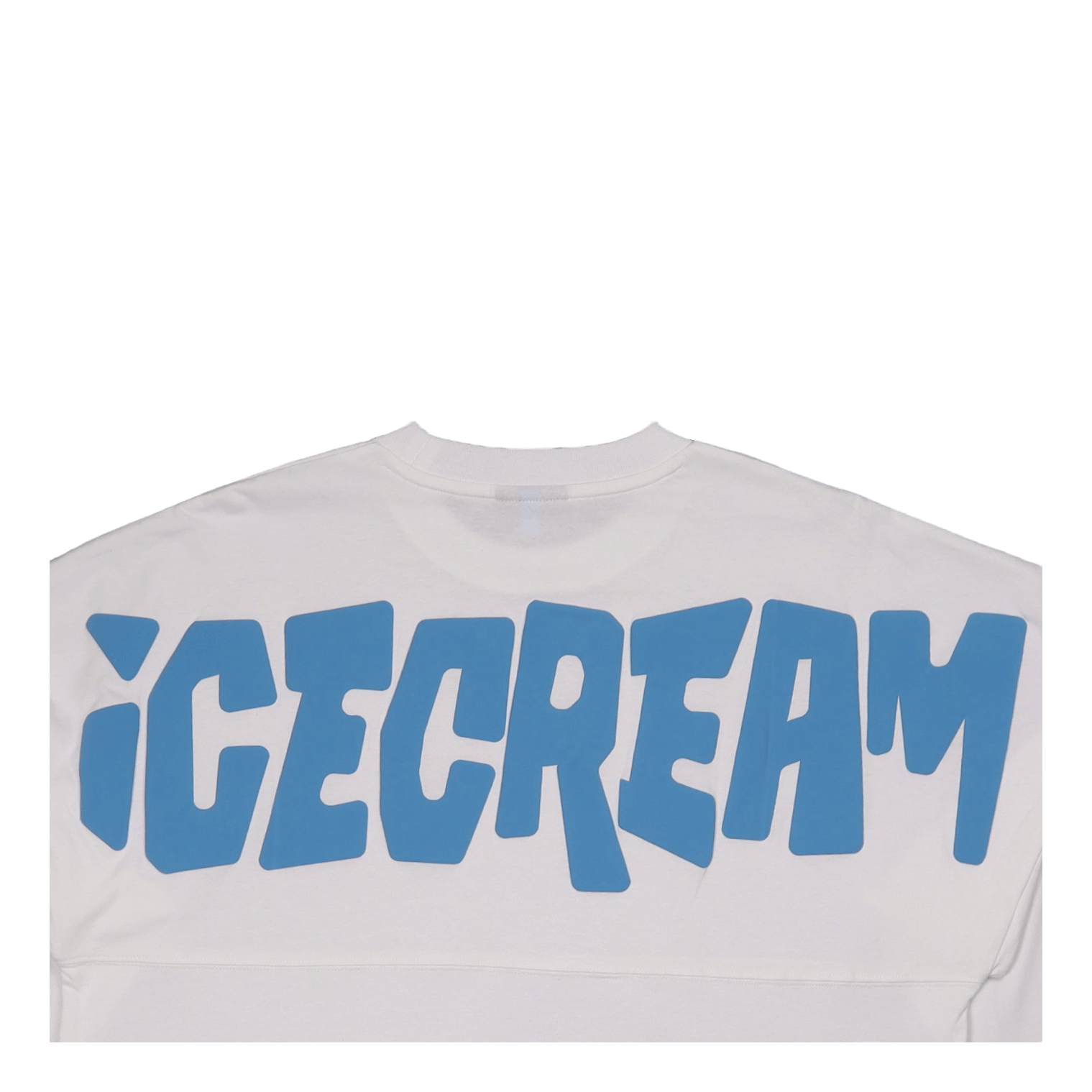Icecream L/s Baseball T - shirt White