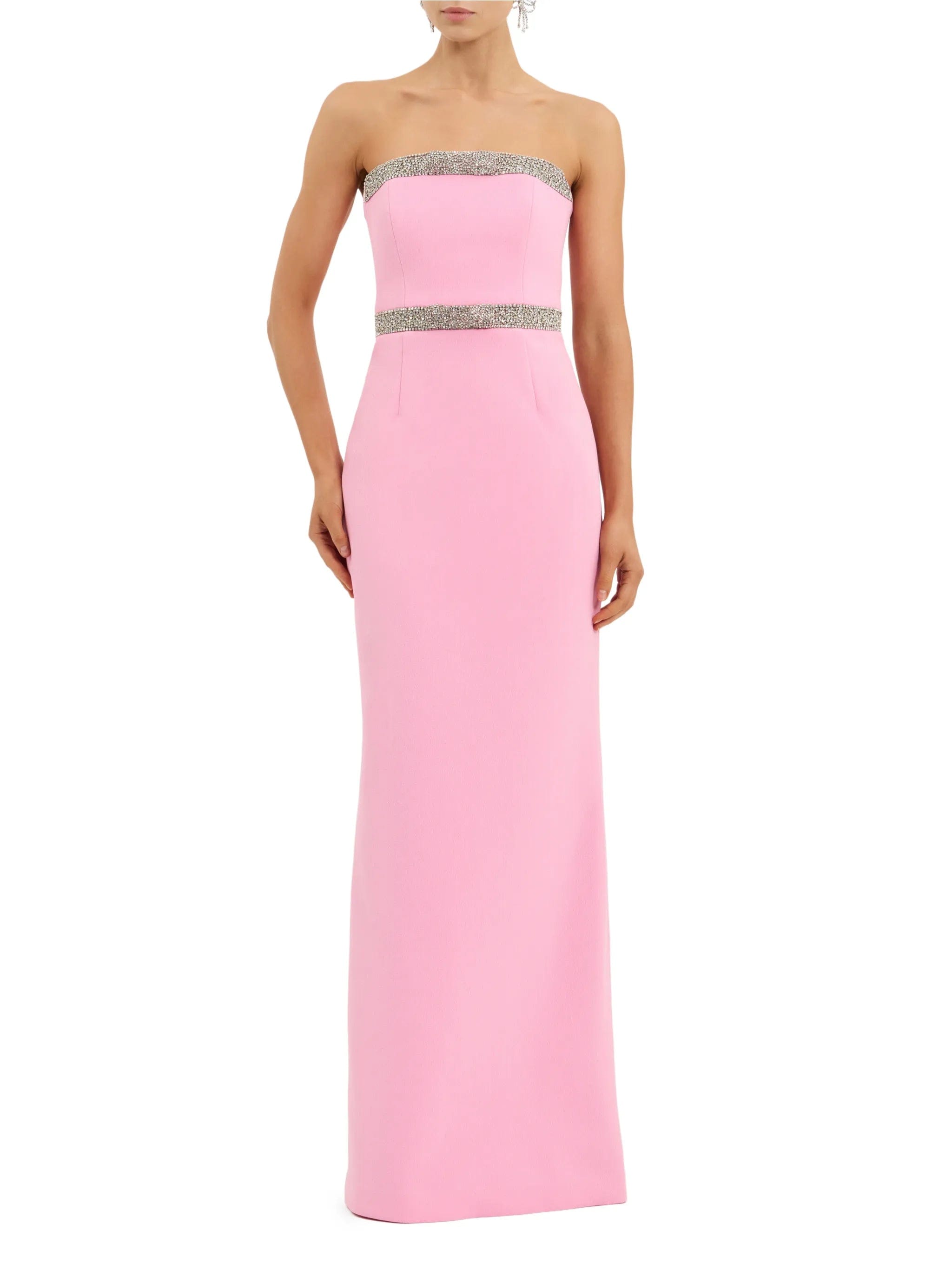 Rebecca Vallance Precious crystal - embellished strapless gown