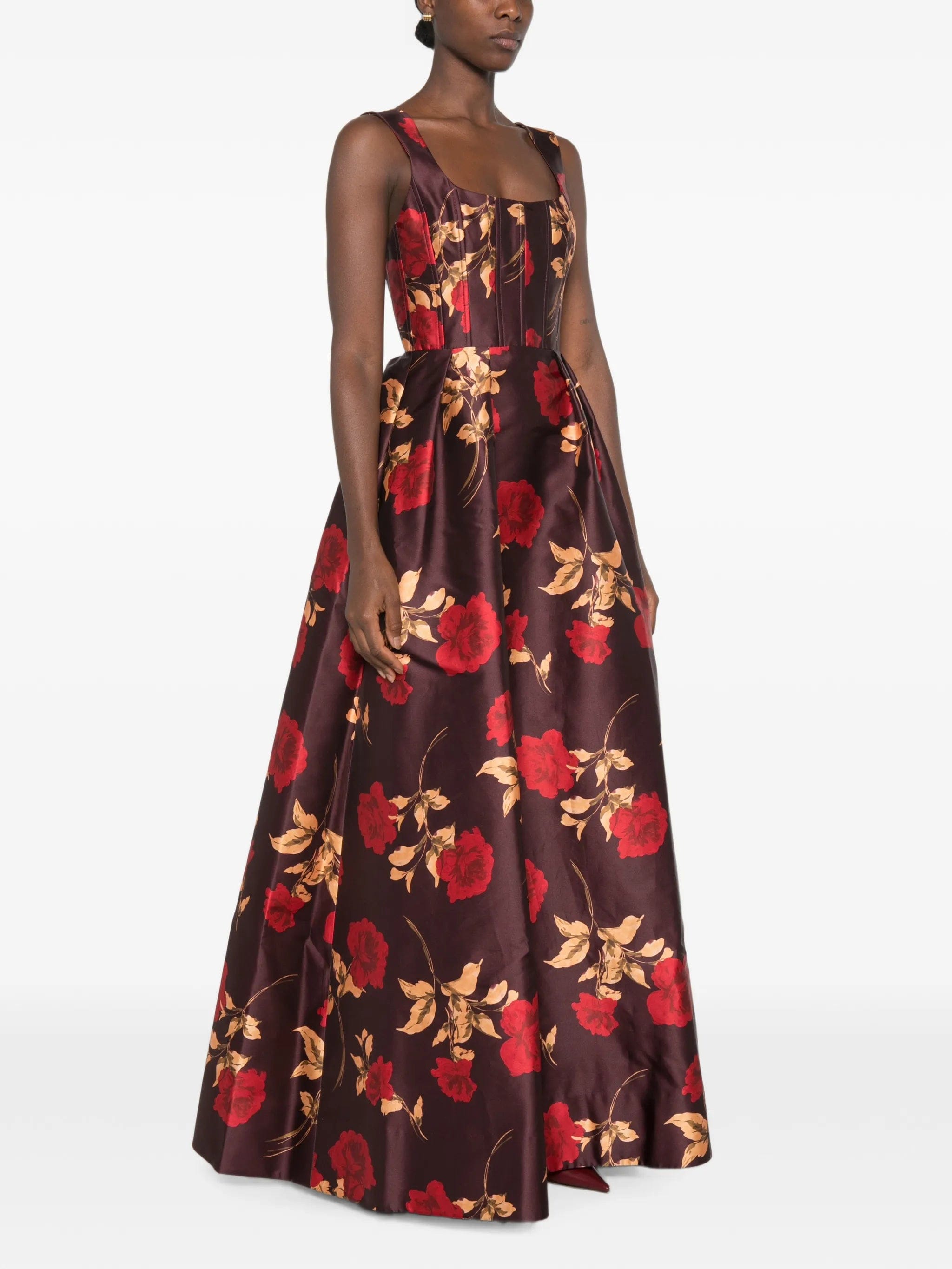 Rebecca Vallance Melora floral - print maxi dress