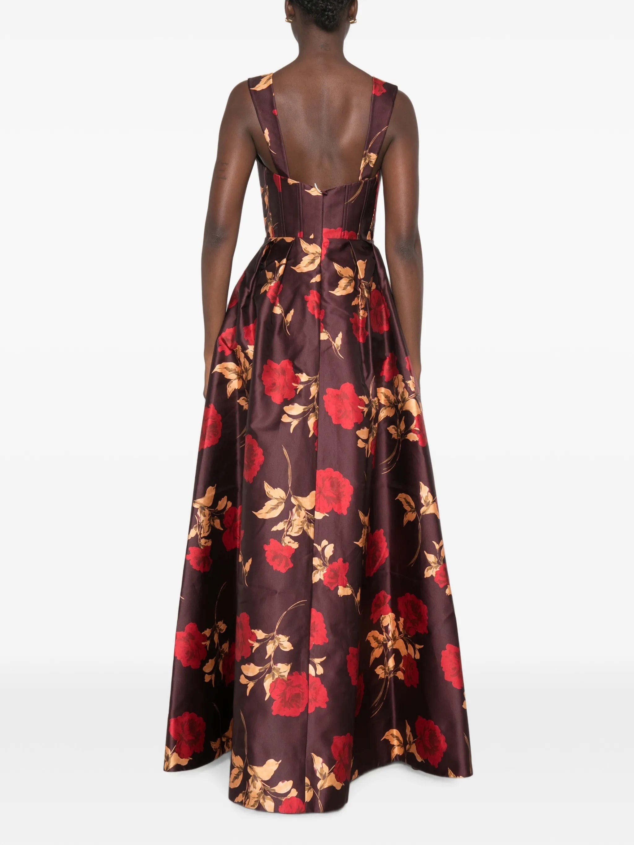 Rebecca Vallance Melora floral - print maxi dress