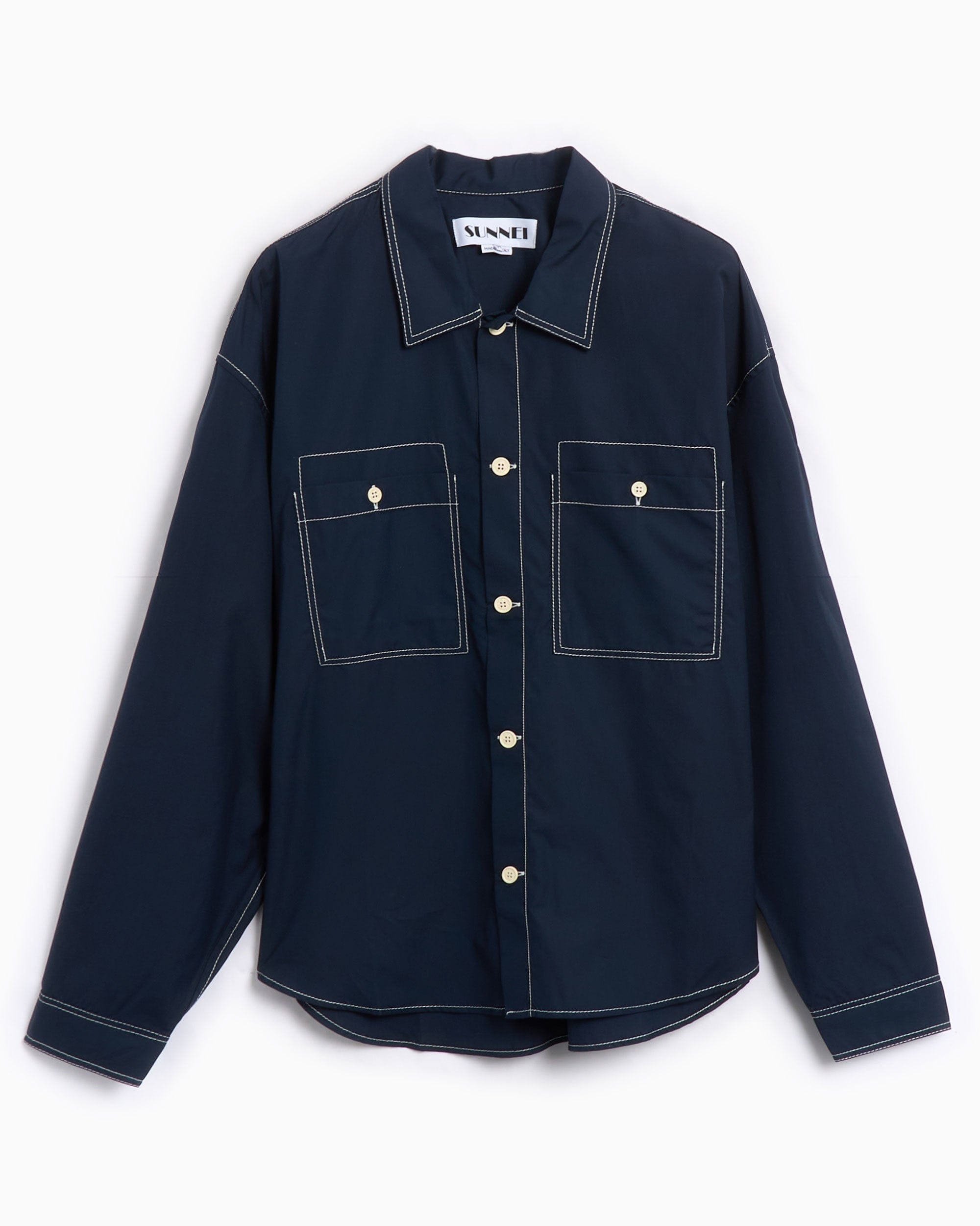 Sunnei Sobrecamisa Sunnei Women's Denim Overshirt para mujer