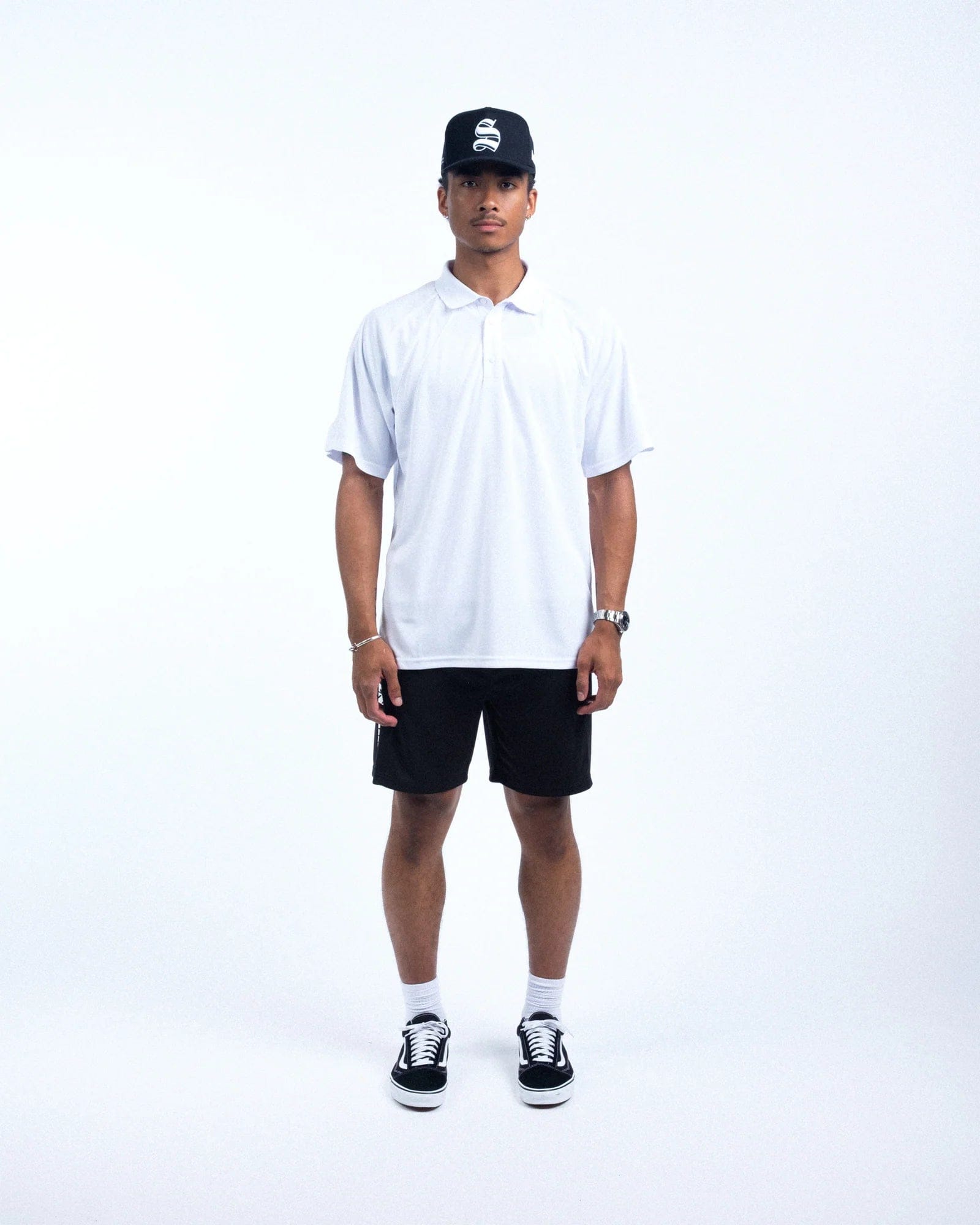 Students Golf Arndt S/S Polo White