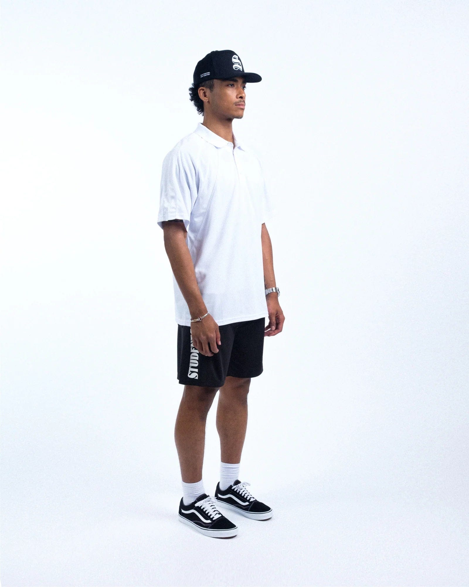 Students Golf Arndt S/S Polo White